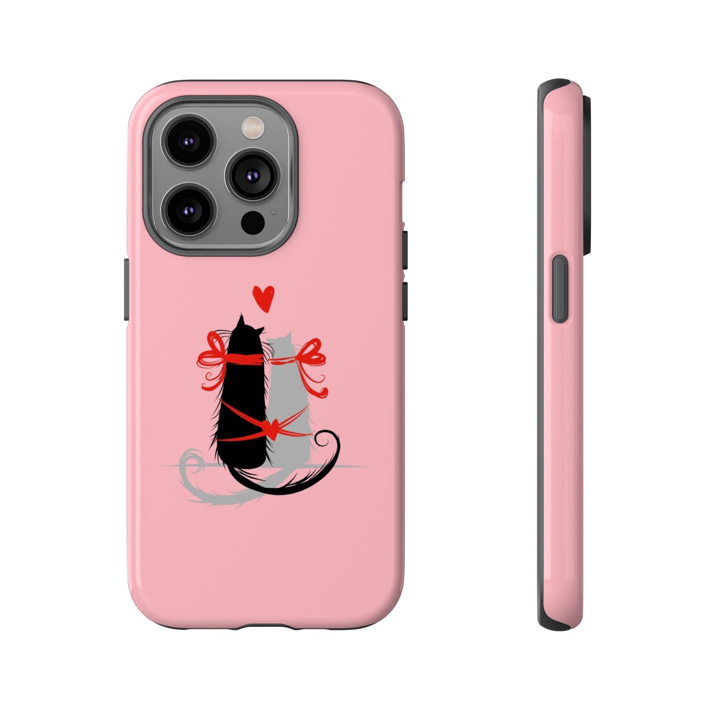 Cute Tough Phone Case, Trendy Glossy Finish, Durable and Fashionable, Stylish Everyday Cover, Smartphone Protection