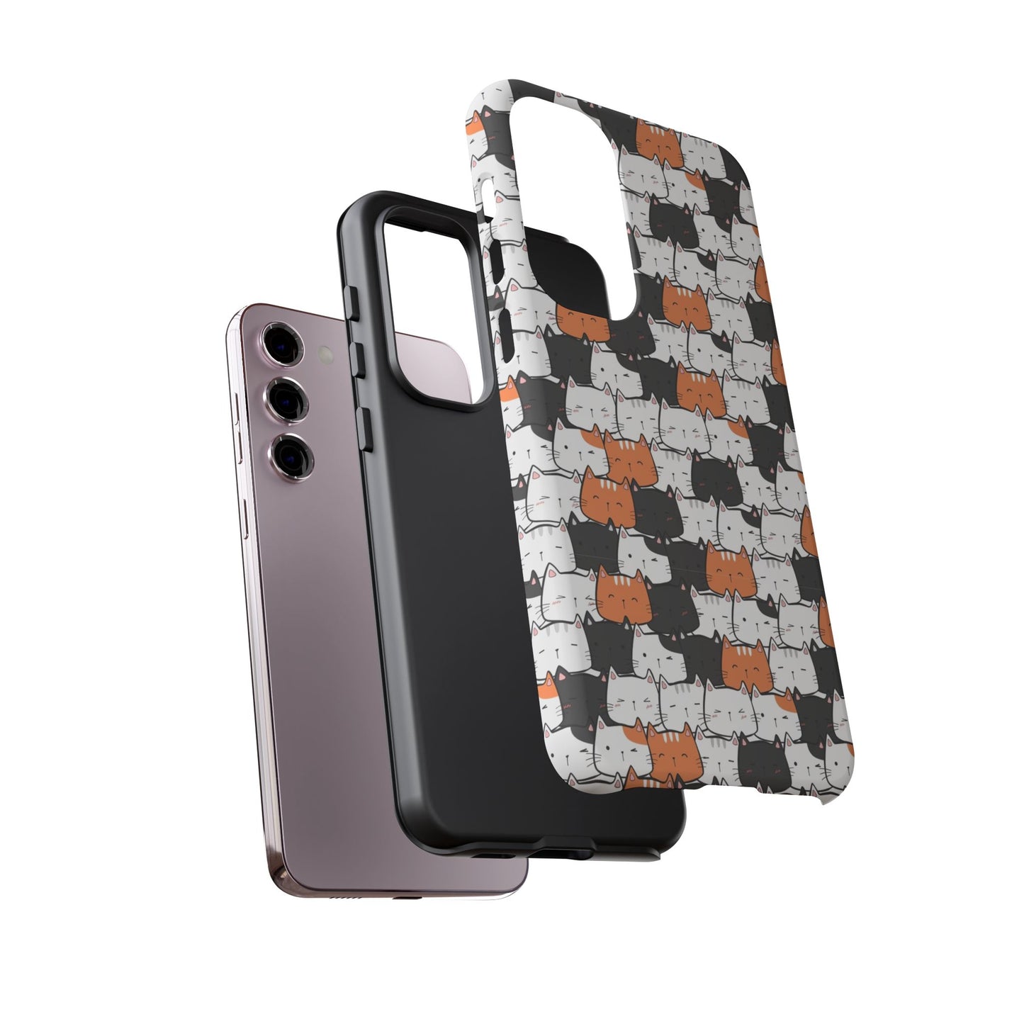 Durable Tough Phone Case, Cute and Stylish Glossy Finish, Trendy Design for Smartphone Protection