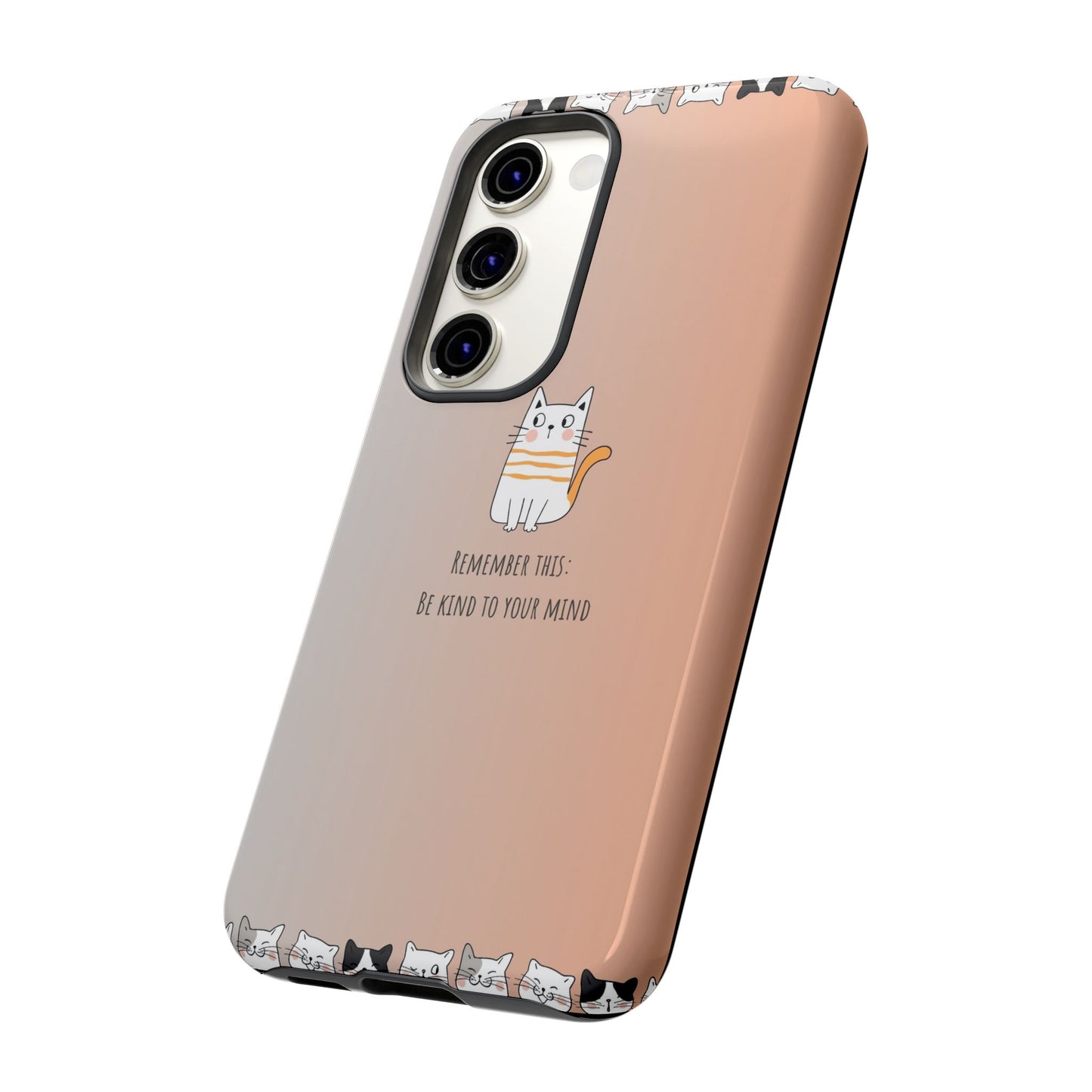 Durable Tough Phone Case, Cute Stylish Design, Glossy Trendy Cover for Smartphone Protection