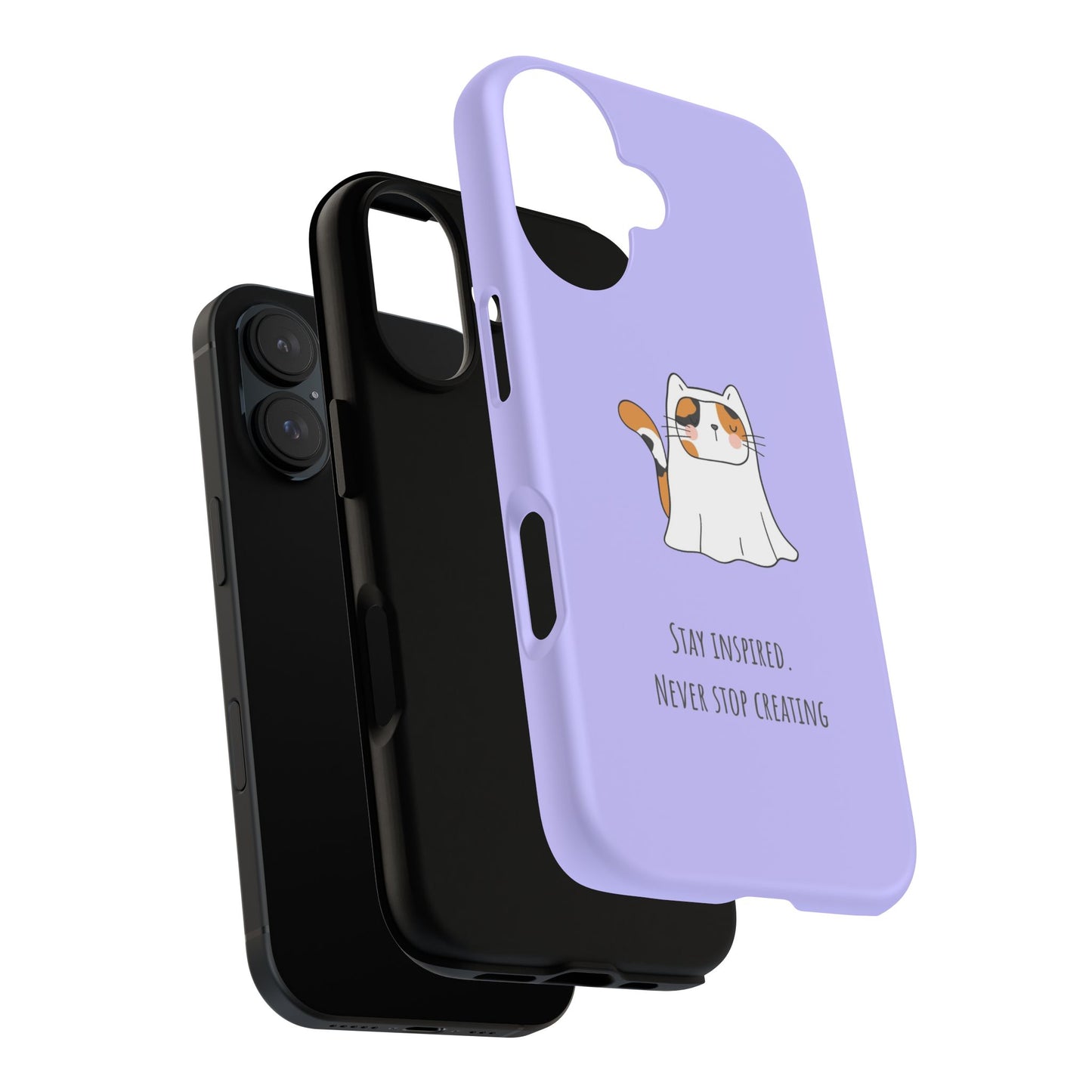 Tough Phone Case, Stylish and Durable Glossy Finish, Trendy Cute Cover for Smartphones