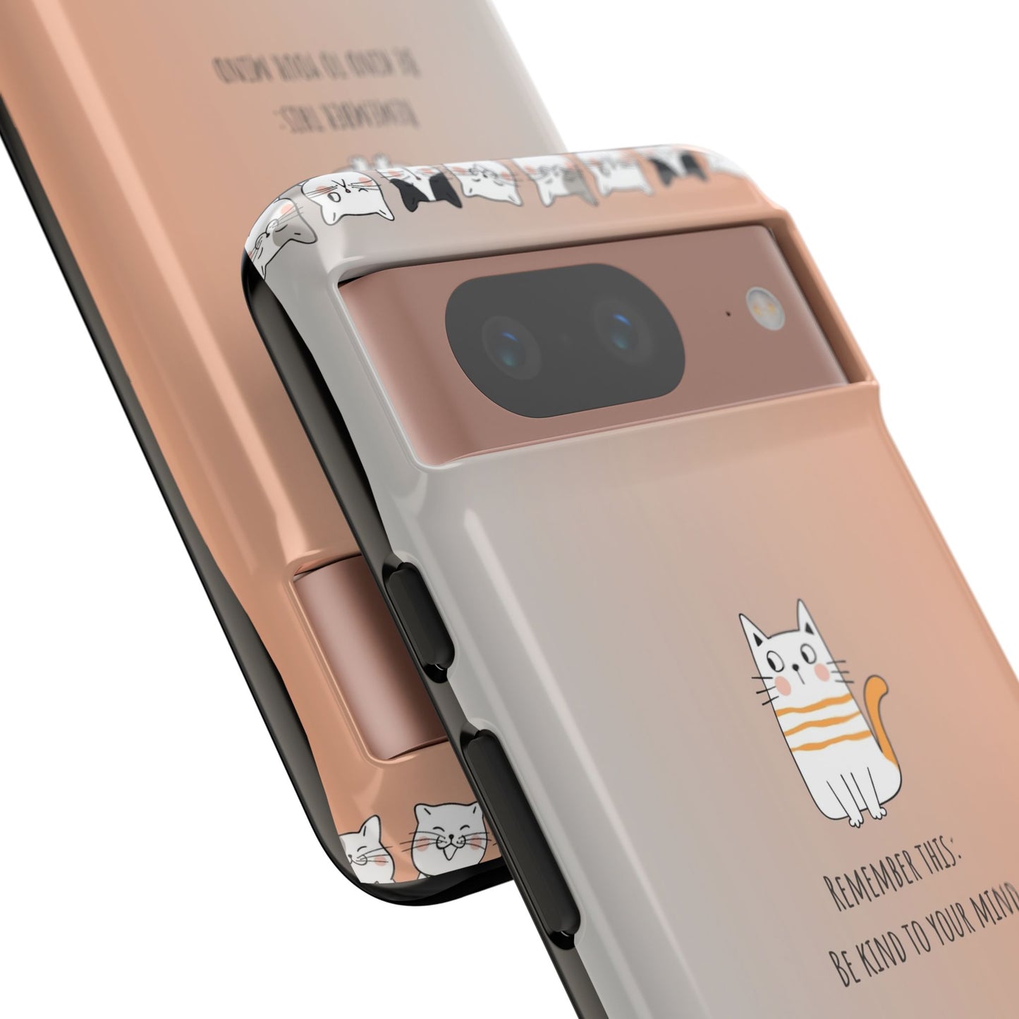 Durable Tough Phone Case, Cute Stylish Design, Glossy Trendy Cover for Smartphone Protection