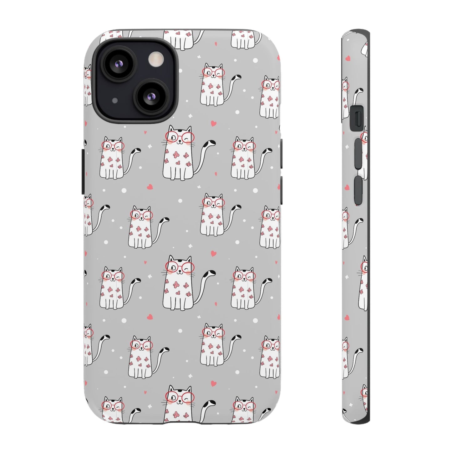 Durable Tough Phone Case, Stylish Glossy Cover, Trendy Cute Design, Perfect for Smartphone Use