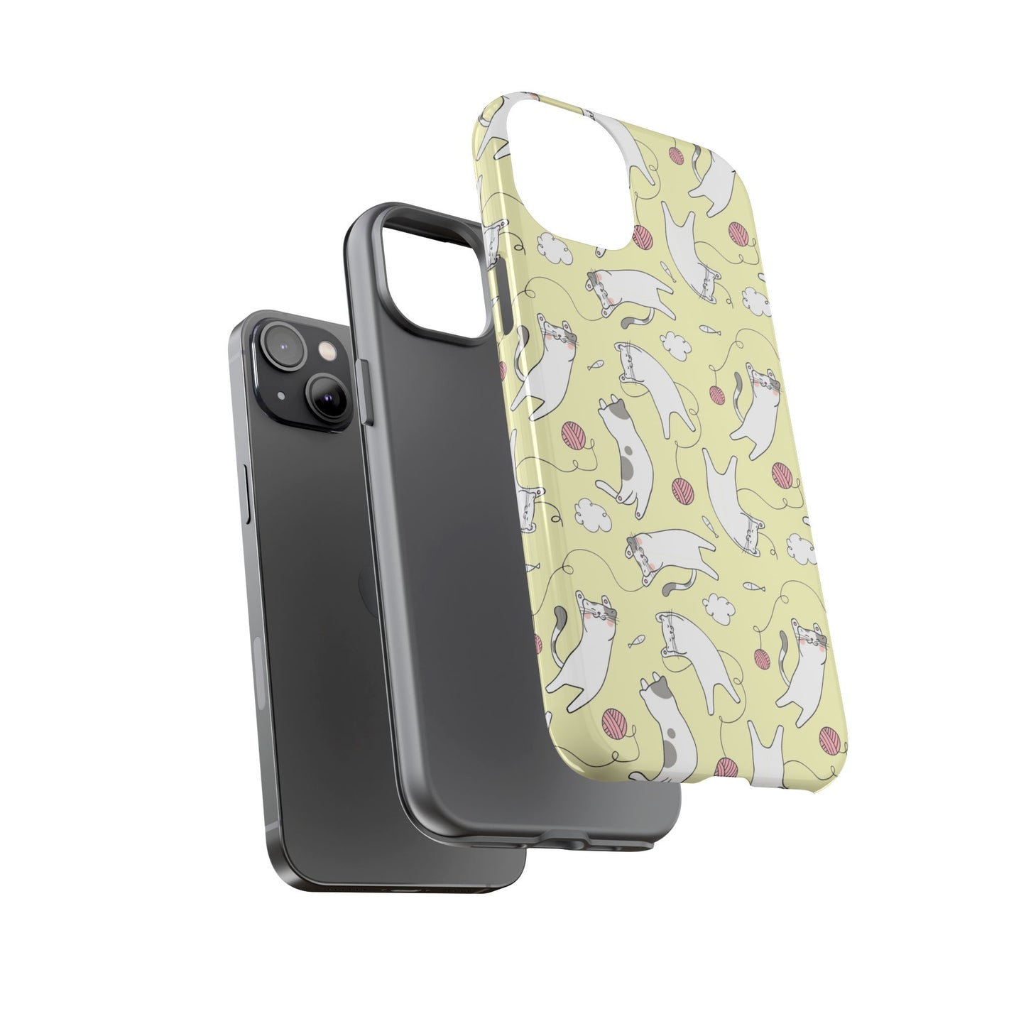 Durable Tough Phone Case, Cute Glossy Cover, Stylish and Trendy Smartphone Protection for Daily Use