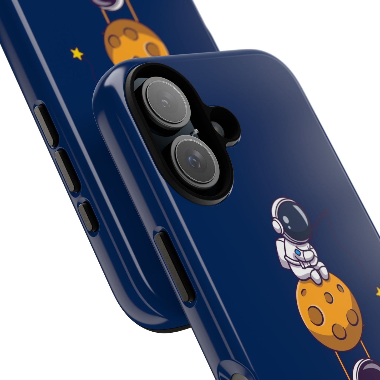 Astronaut Adventure Phone Case - Galaxy Design with Space Explorers