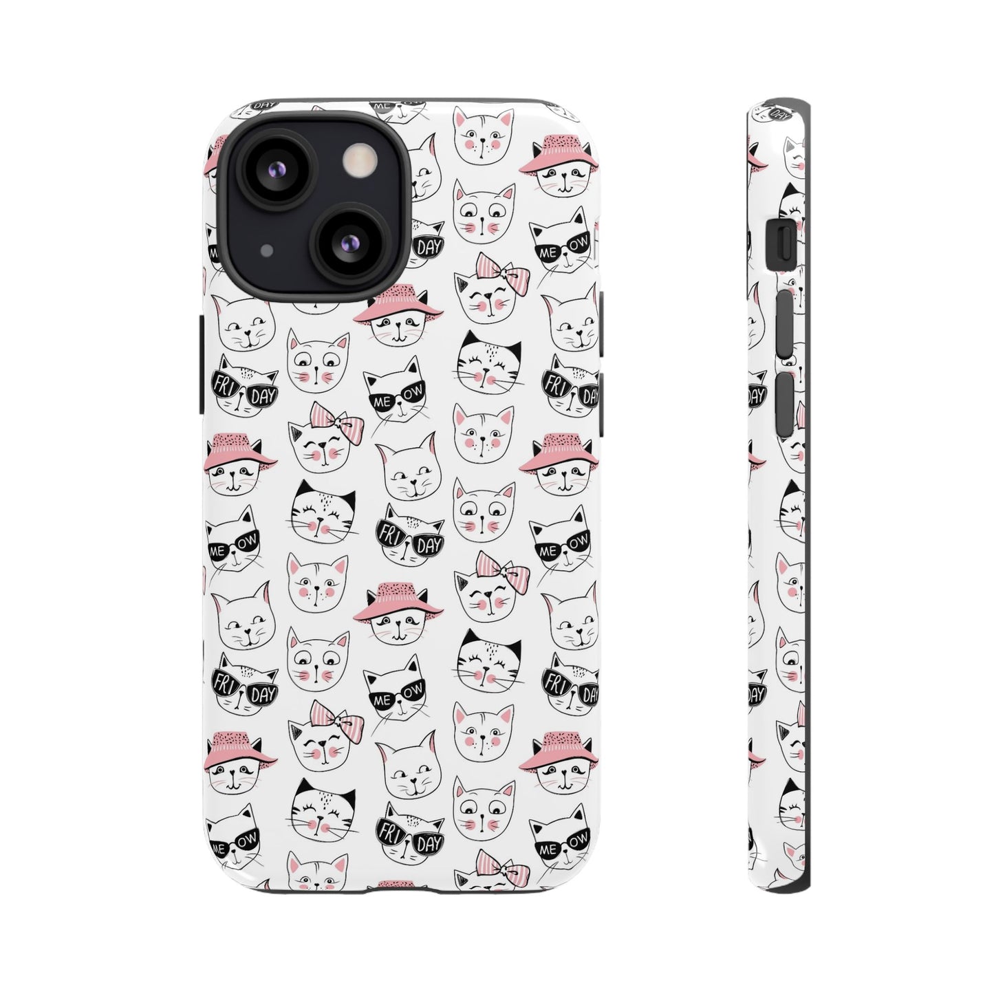 Durable Tough Phone Case, Stylish Glossy Finish, Trendy and Cute Smartphone Cover for Protection