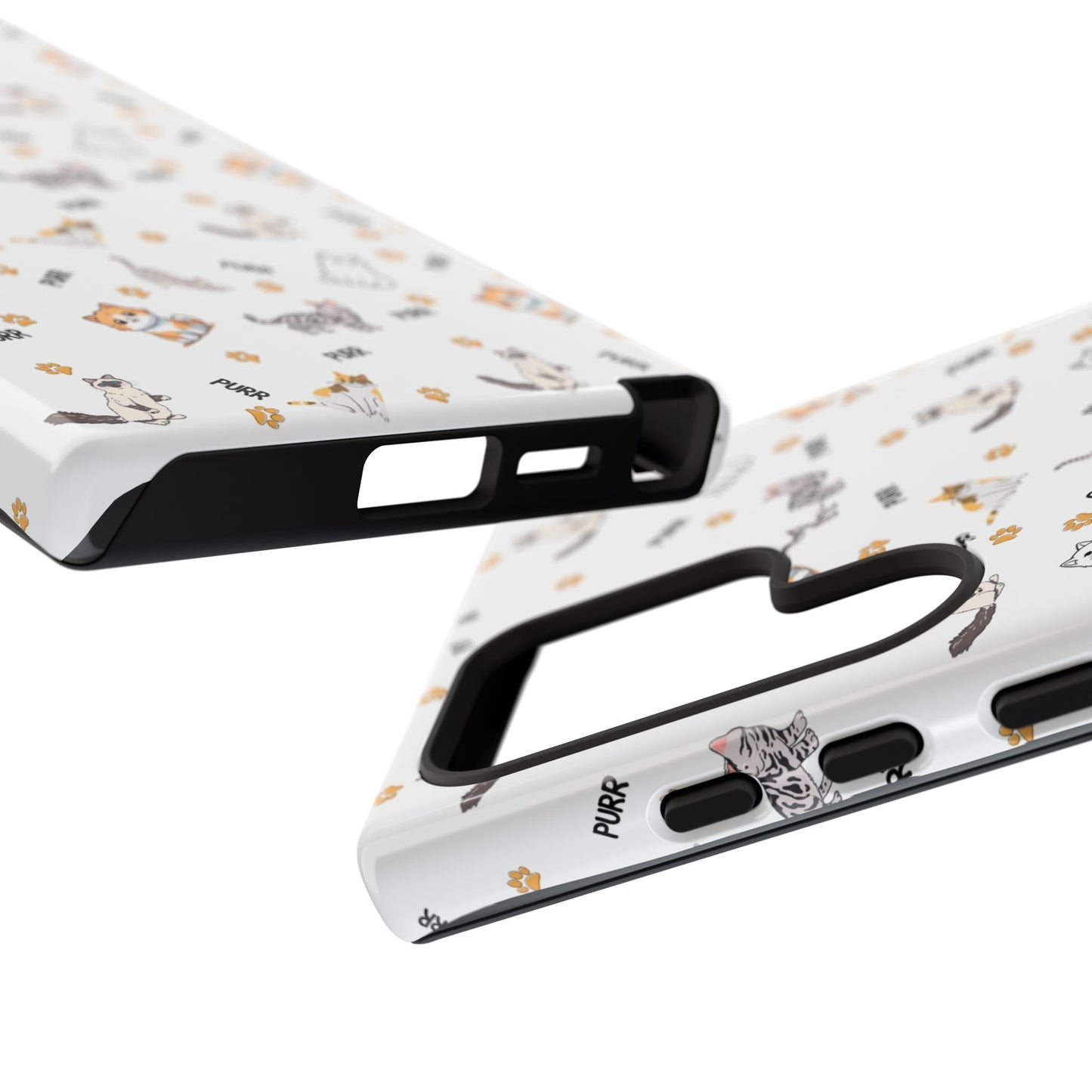 Tough Phone Case, Glossy Finish, Trendy and Cute, Durable Smartphone Protection for Daily Us