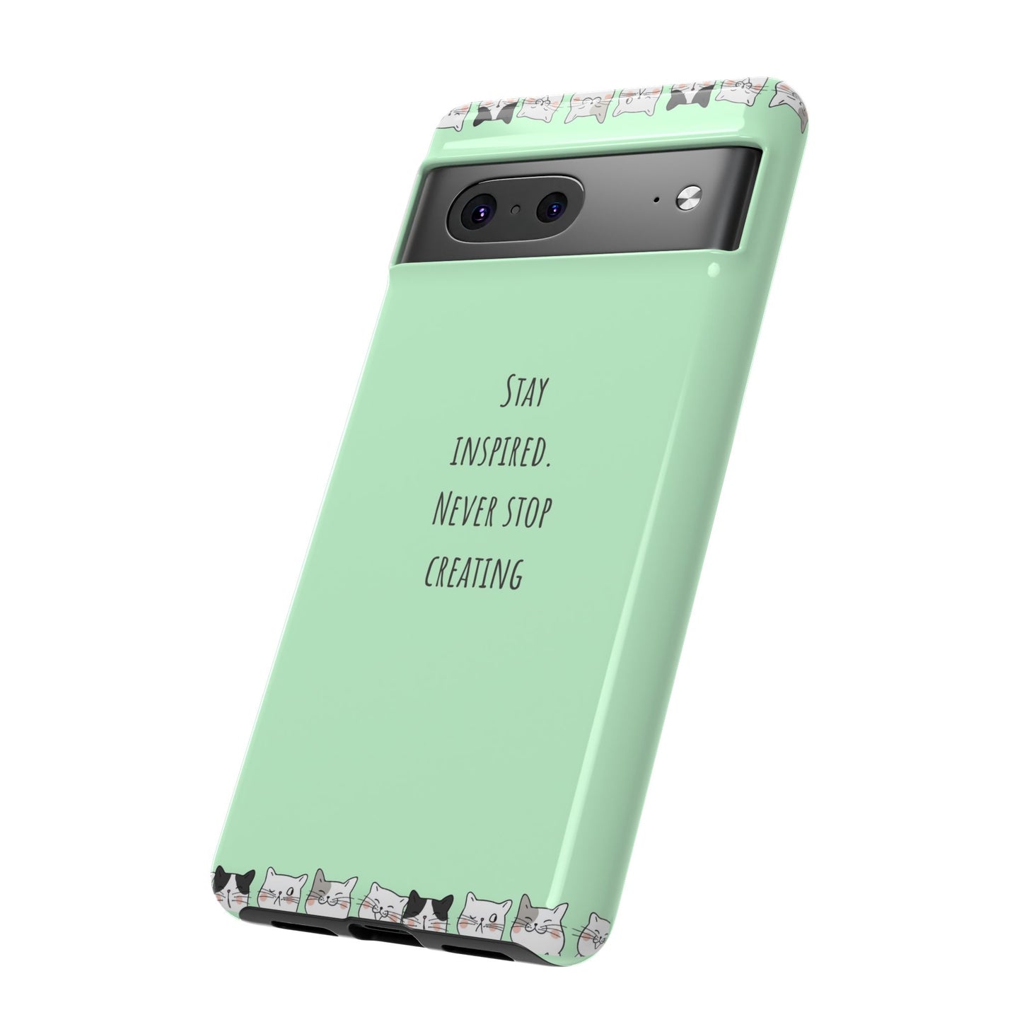 Tough Phone Case, Trendy Durable Glossy Finish, Stylish and Cute Smartphone Cover for Daily Use