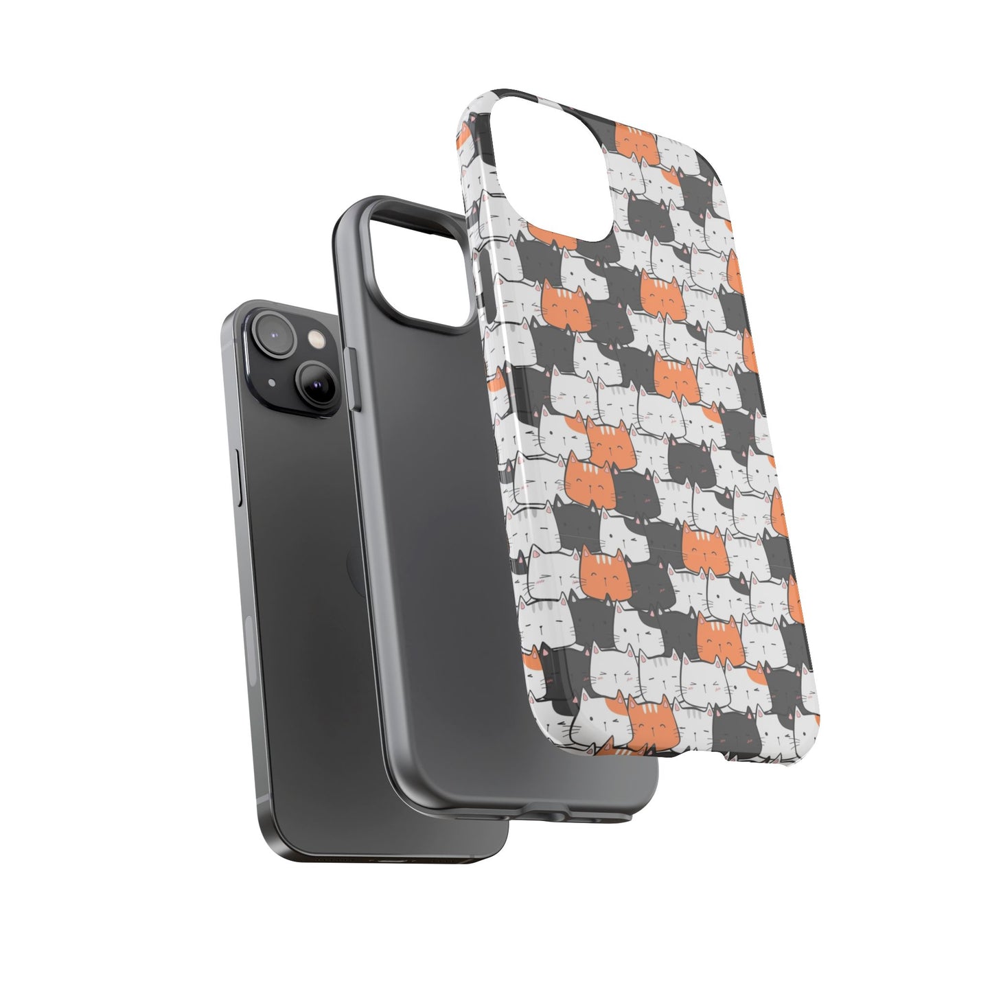 Durable Tough Phone Case, Cute and Stylish Glossy Finish, Trendy Design for Smartphone Protection