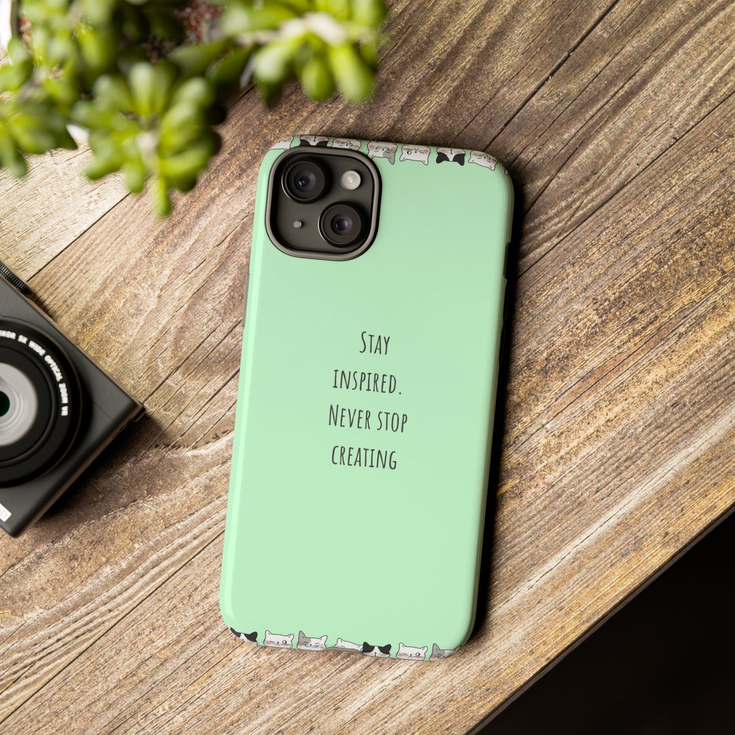 Tough Phone Case, Trendy Durable Glossy Finish, Stylish and Cute Smartphone Cover for Daily Use