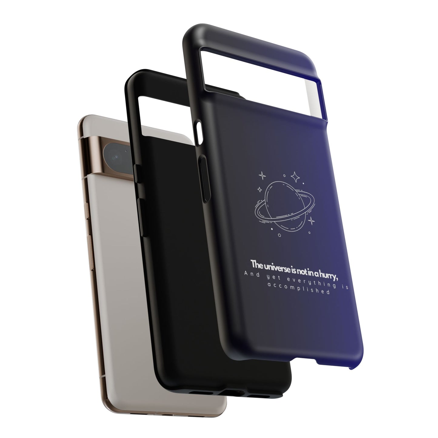 Inspirational Phone Case - 'The Universe is Not in a Hurry'