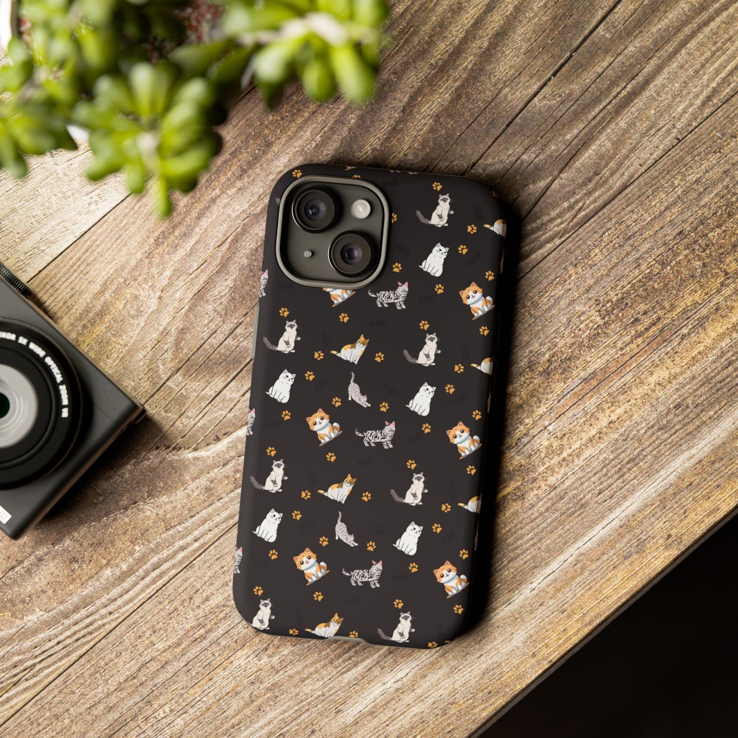Durable Tough Phone Case, Stylish Glossy Finish, Trendy Cute Design, Everyday Protection for Smartphones