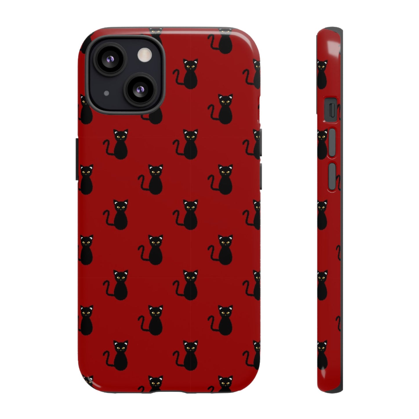 Tough Phone Case, Cute Glossy Finish, Trendy Durable Design, Stylish Cover for Smartphone Protection