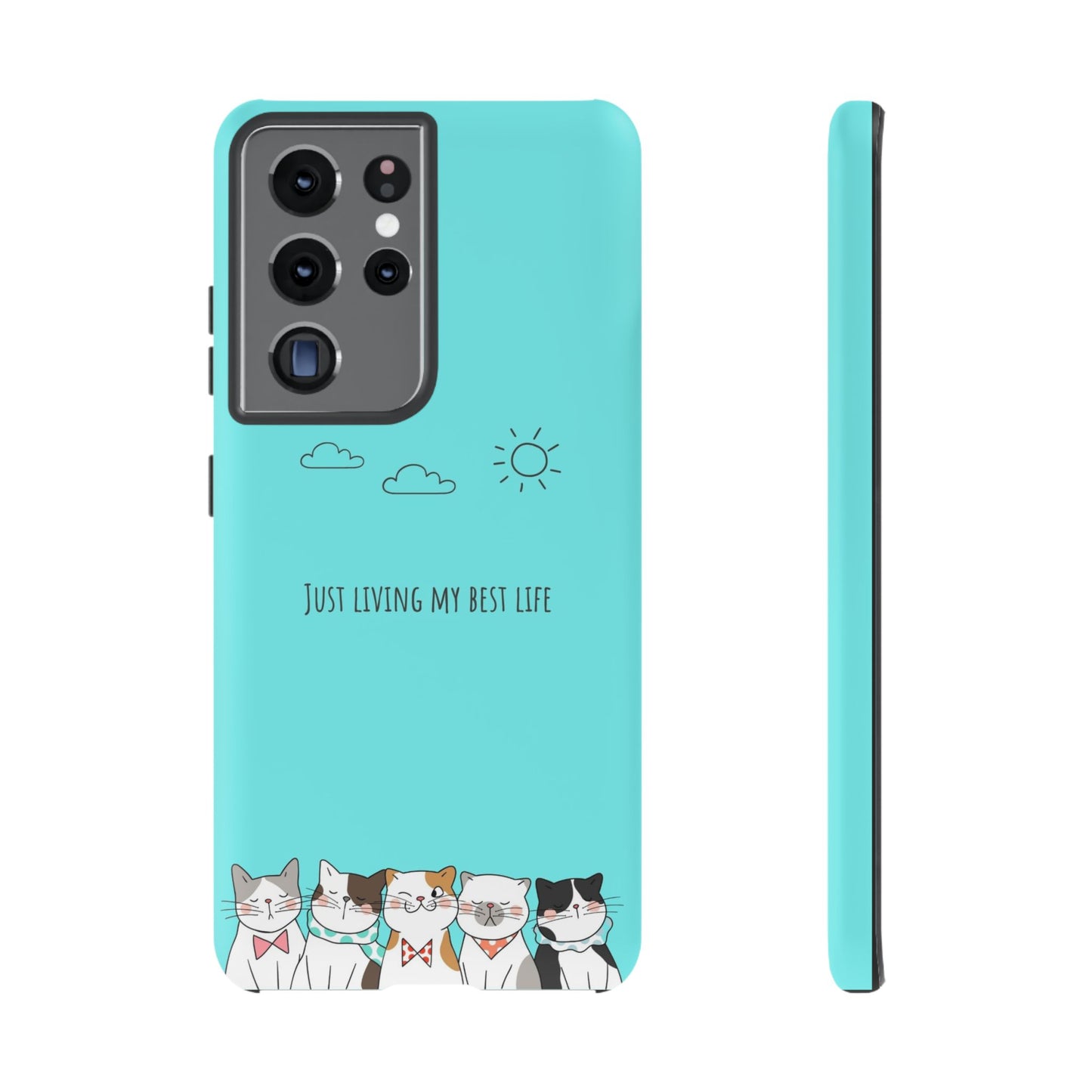 Durable Tough Phone Case, Stylish Trendy Glossy Finish, Cute Design for Smartphone Protection