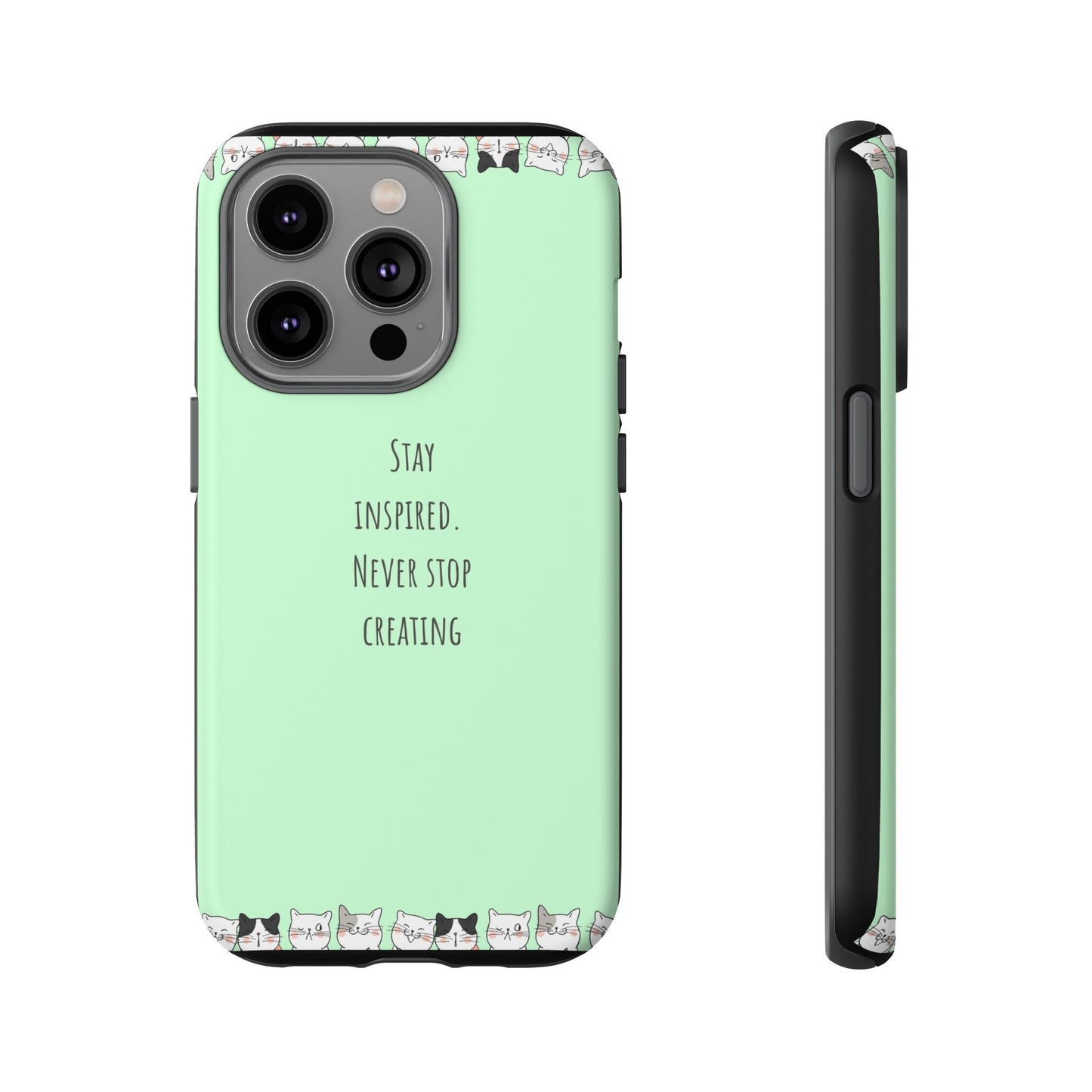 Tough Phone Case, Trendy Durable Glossy Finish, Stylish and Cute Smartphone Cover for Daily Use