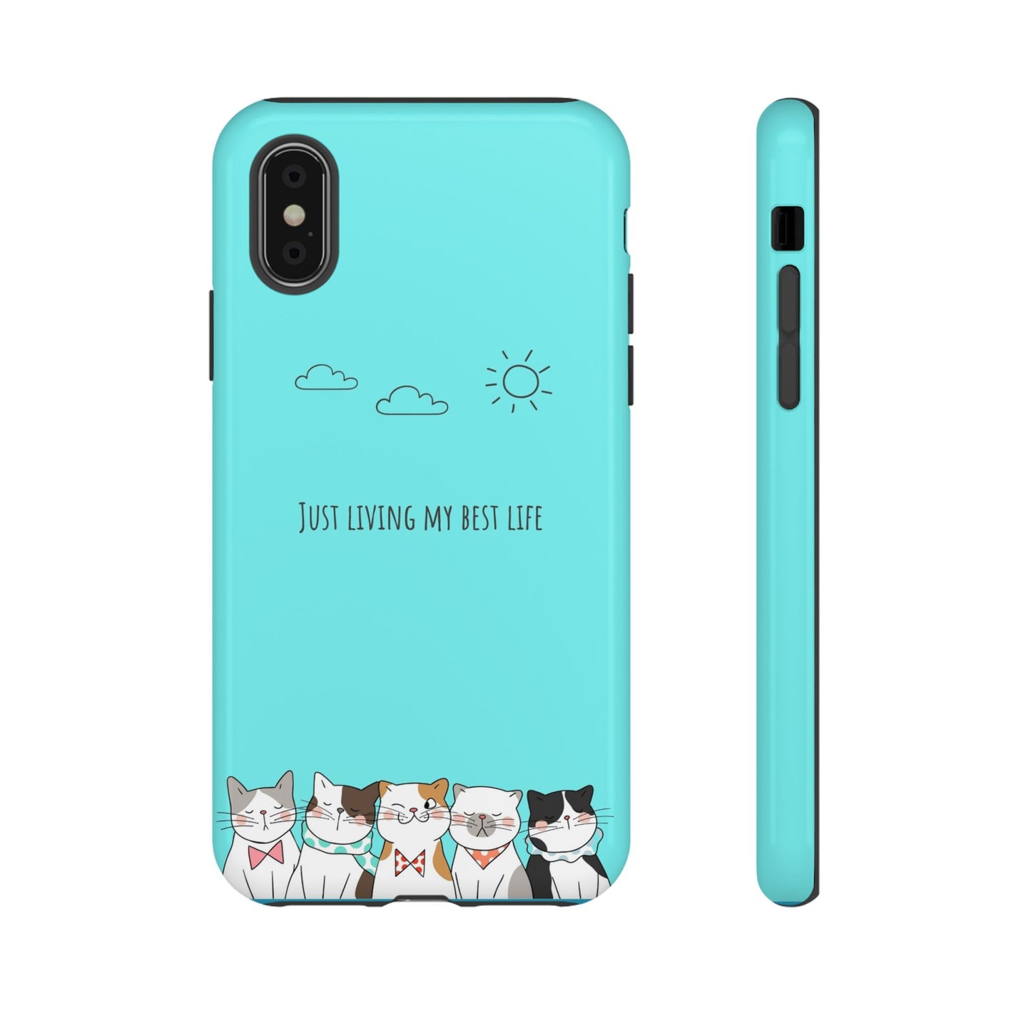 Durable Tough Phone Case, Stylish Trendy Glossy Finish, Cute Design for Smartphone Protection