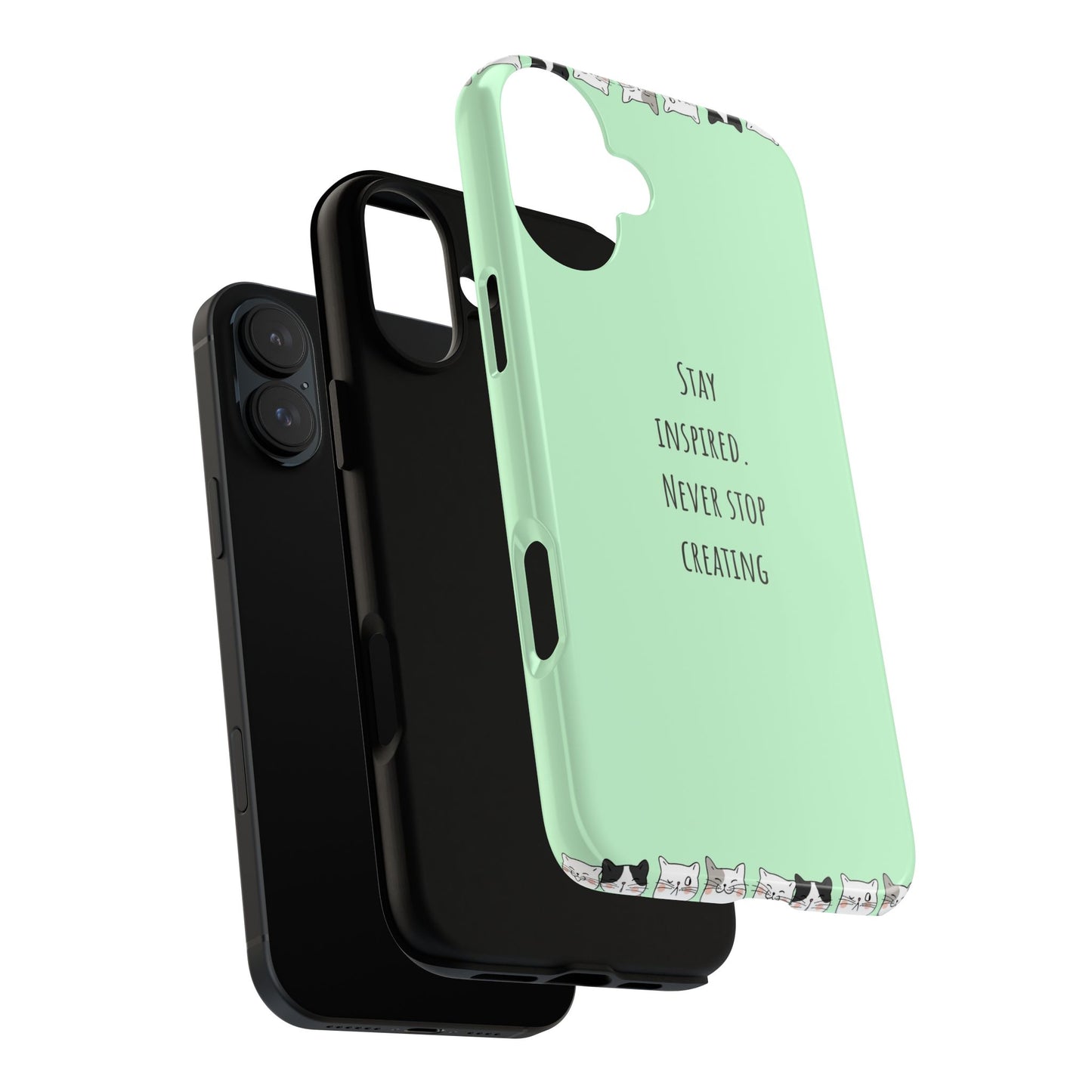 Tough Phone Case, Trendy Durable Glossy Finish, Stylish and Cute Smartphone Cover for Daily Use
