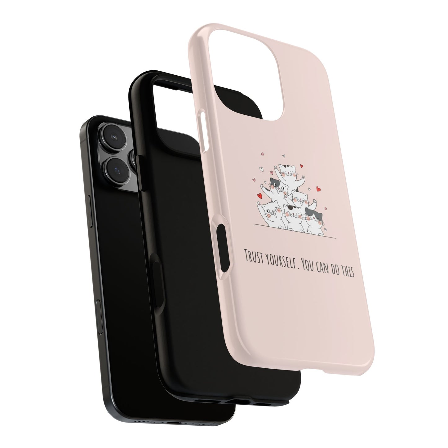 Tough Phone Case, Stylish Glossy Finish, Durable Design, Cute and Trendy Cover for Smartphones