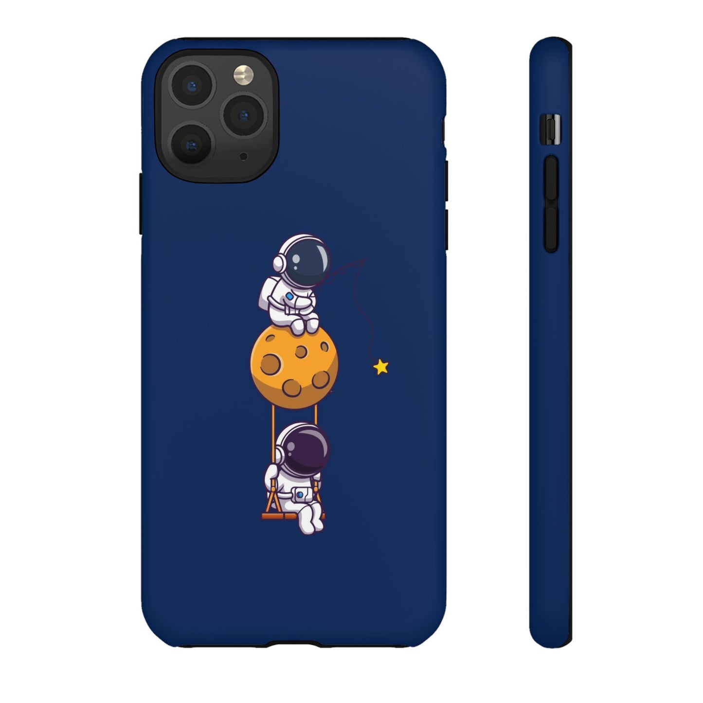 Astronaut Adventure Phone Case - Galaxy Design with Space Explorers