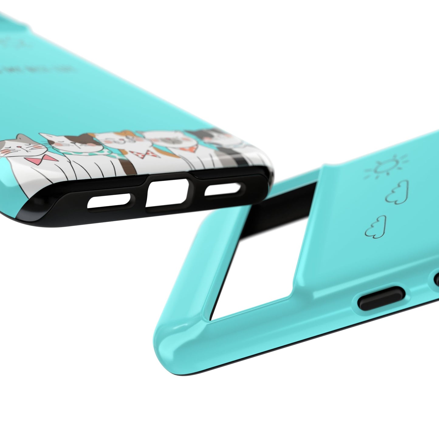 Durable Tough Phone Case, Stylish Trendy Glossy Finish, Cute Design for Smartphone Protection