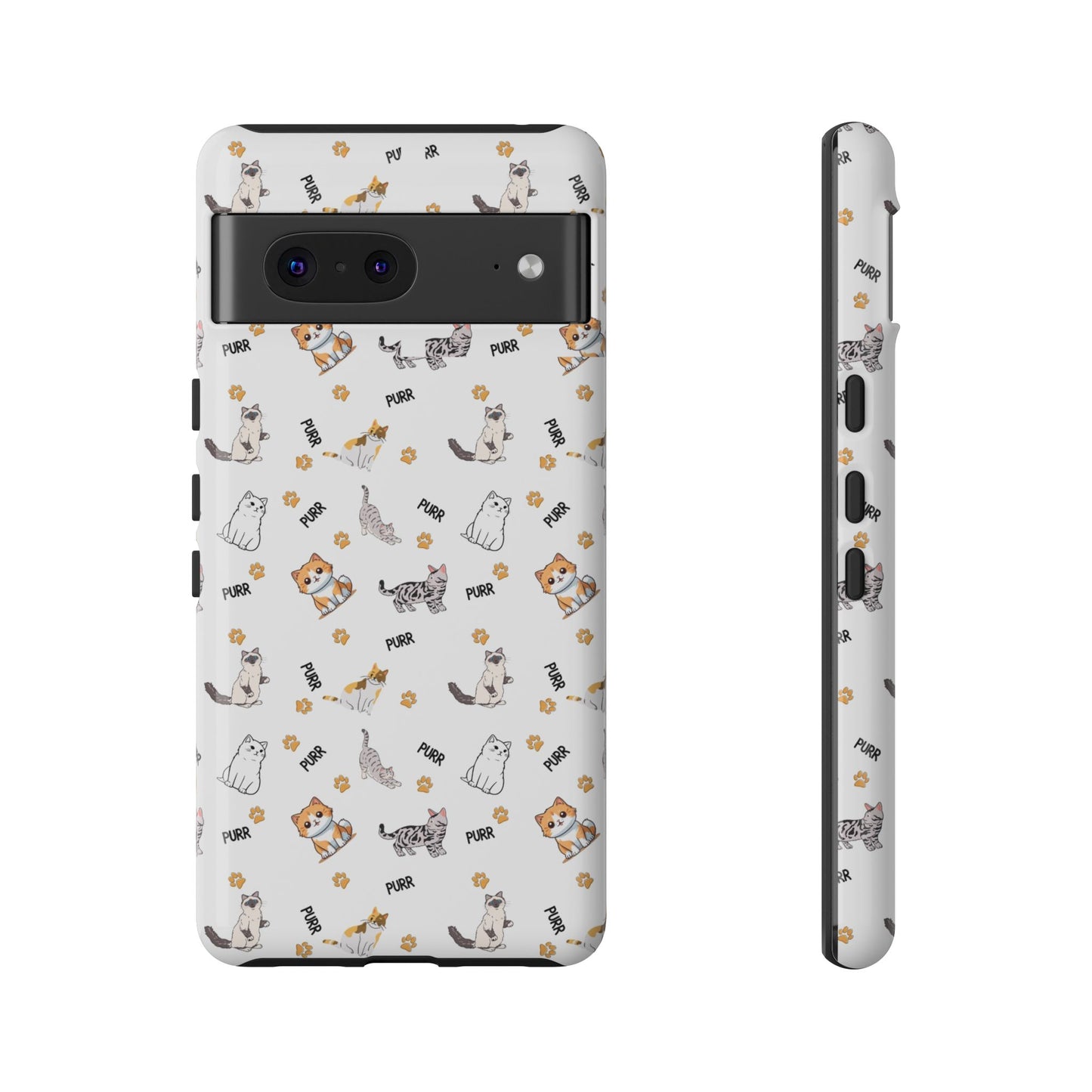 Tough Phone Case, Glossy Finish, Trendy and Cute, Durable Smartphone Protection for Daily Us