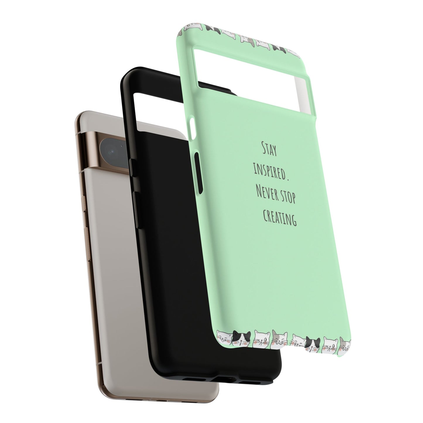 Tough Phone Case, Trendy Durable Glossy Finish, Stylish and Cute Smartphone Cover for Daily Use