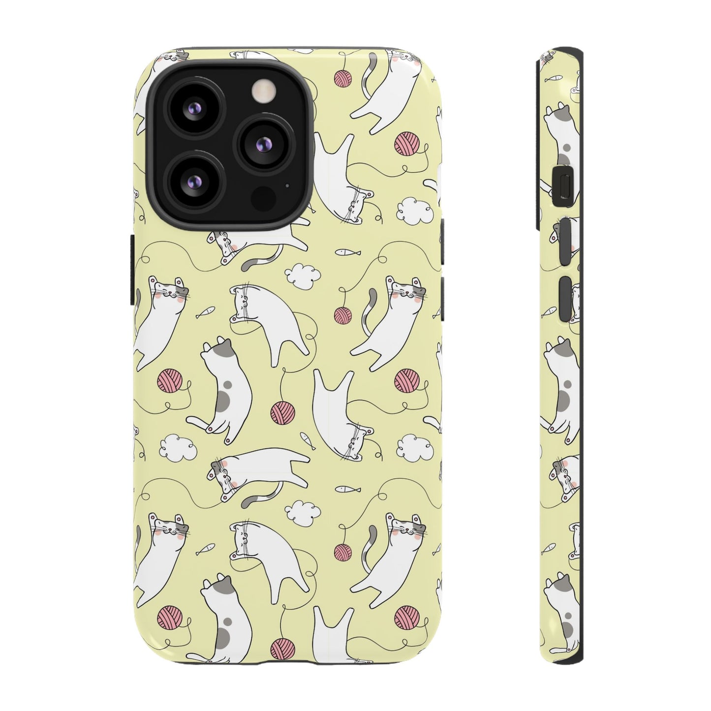 Durable Tough Phone Case, Cute Glossy Cover, Stylish and Trendy Smartphone Protection for Daily Use