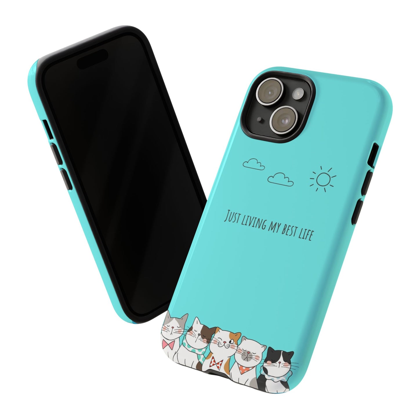 Durable Tough Phone Case, Stylish Trendy Glossy Finish, Cute Design for Smartphone Protection
