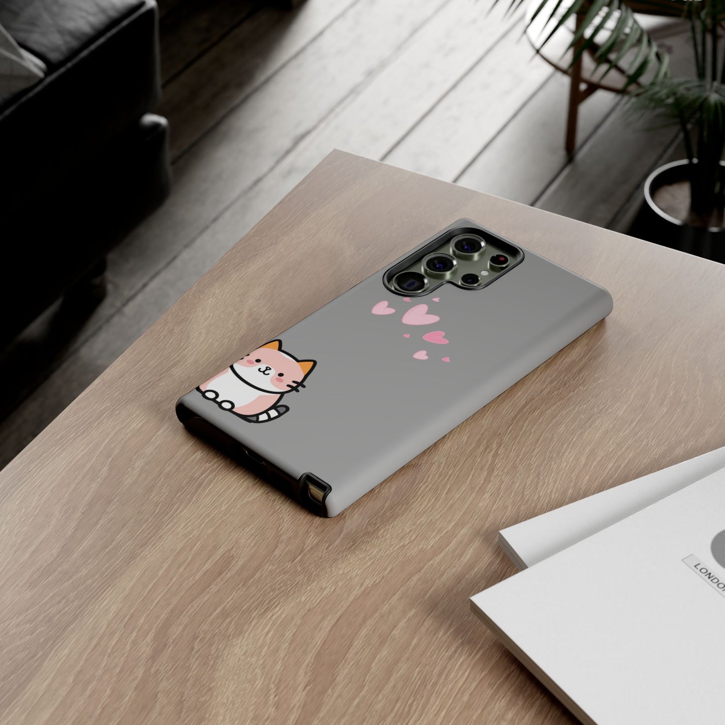 Stylish Tough Phone Case, Durable Glossy Cover, Cute Trendy Design, Perfect Smartphone Protection