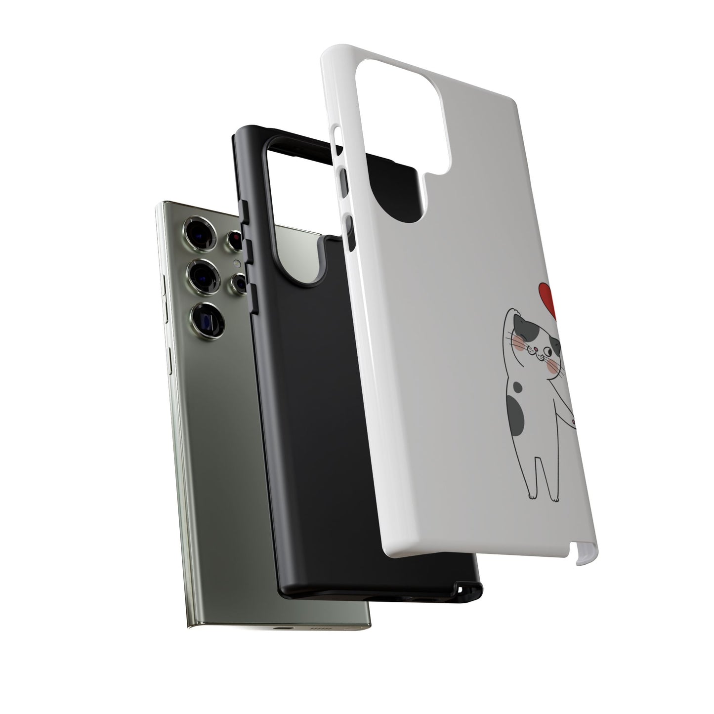 Tough Phone Case, Durable and Trendy Glossy Finish, Cute Stylish Design, Everyday Smartphone Protection