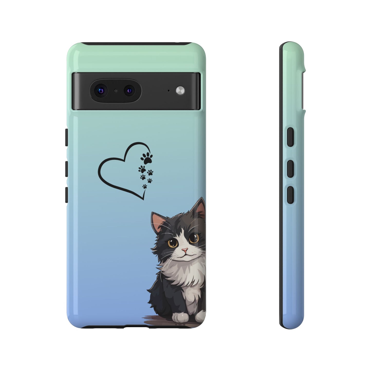 Tough Phone Case, Cute and Stylish Glossy Finish, Trendy Durable Design, Smartphone Protection