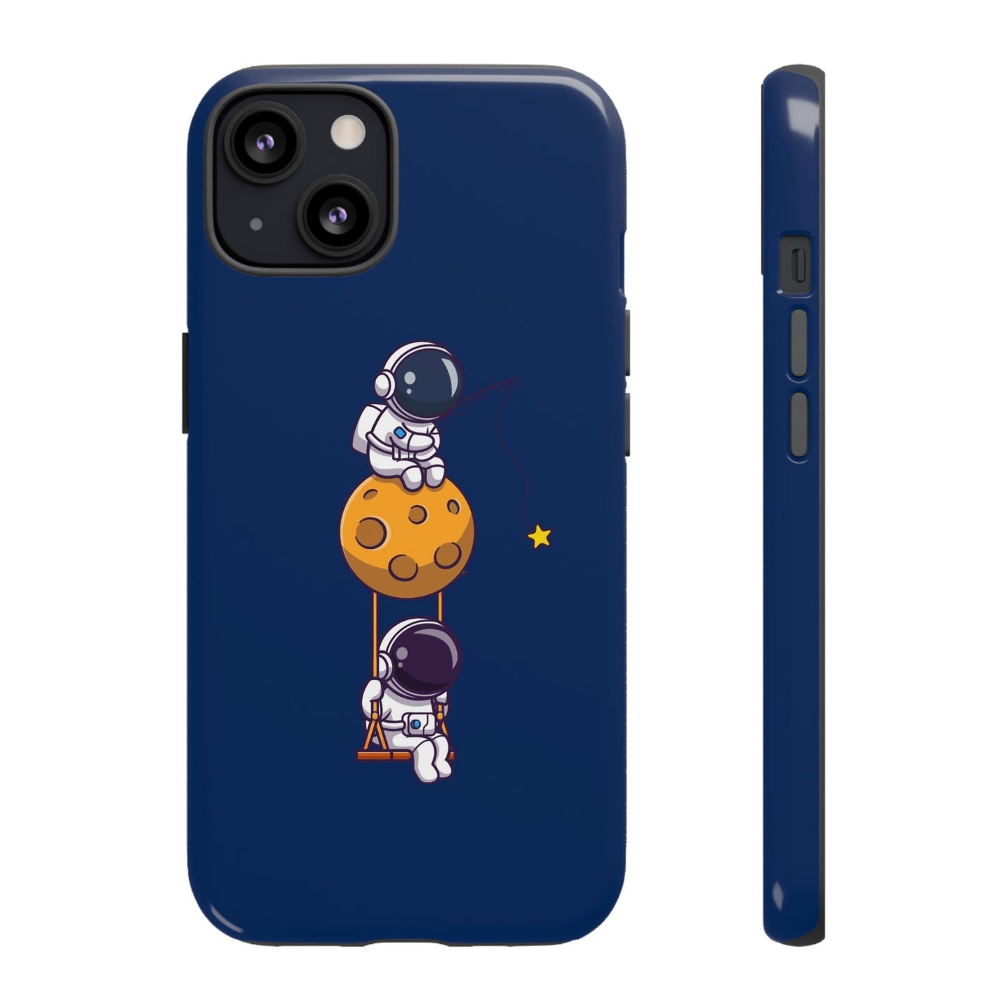 Astronaut Adventure Phone Case - Galaxy Design with Space Explorers
