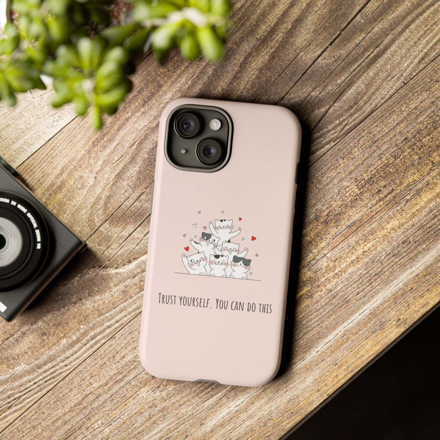 Tough Phone Case, Stylish Glossy Finish, Durable Design, Cute and Trendy Cover for Smartphones