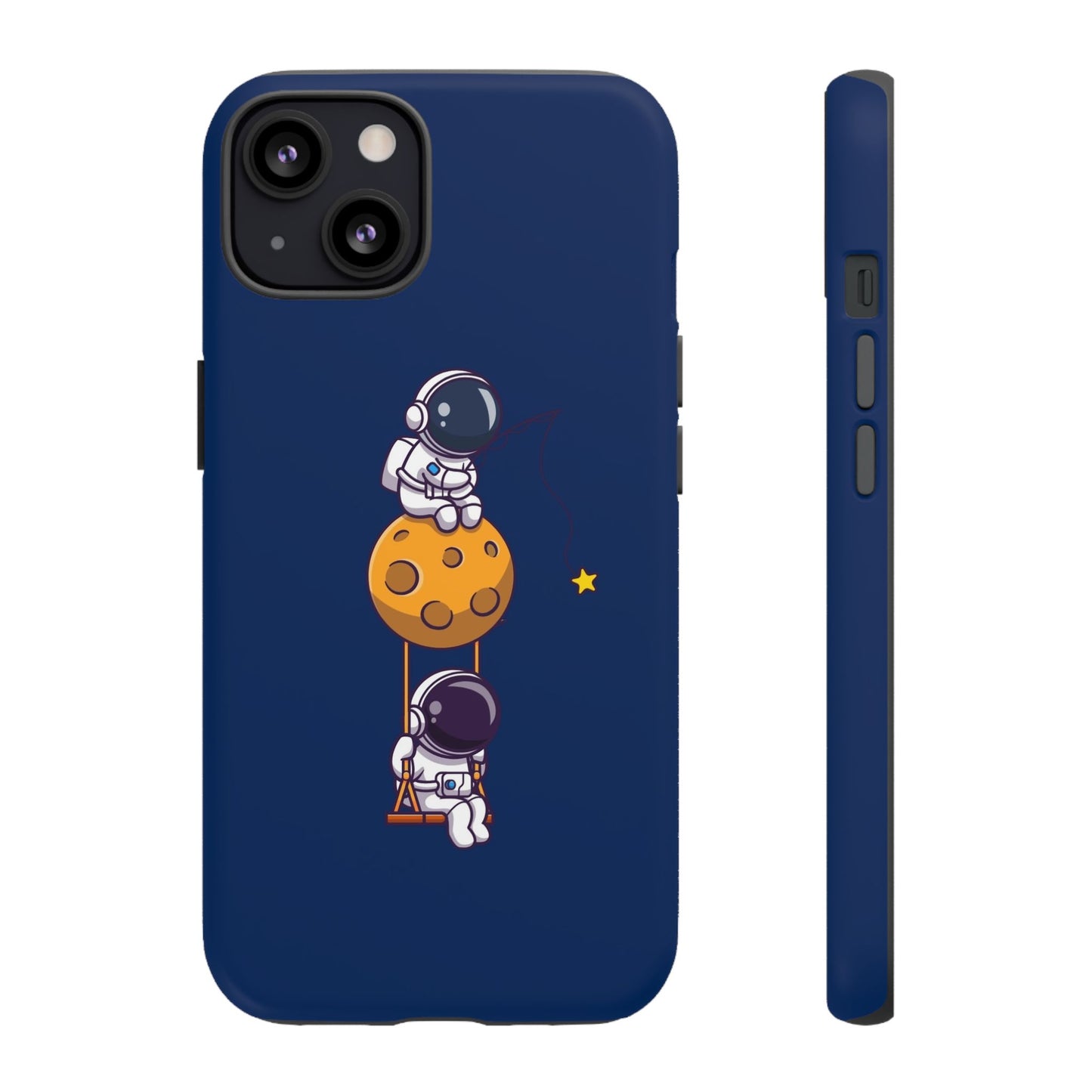 Astronaut Adventure Phone Case - Galaxy Design with Space Explorers