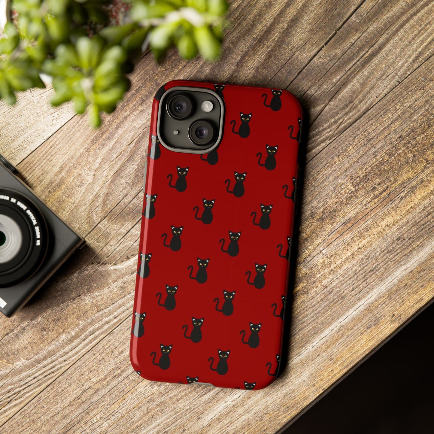 Tough Phone Case, Cute Glossy Finish, Trendy Durable Design, Stylish Cover for Smartphone Protection