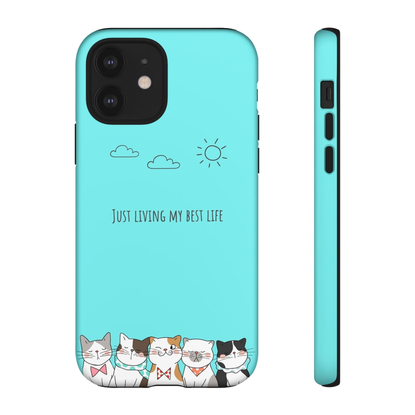 Durable Tough Phone Case, Stylish Trendy Glossy Finish, Cute Design for Smartphone Protection