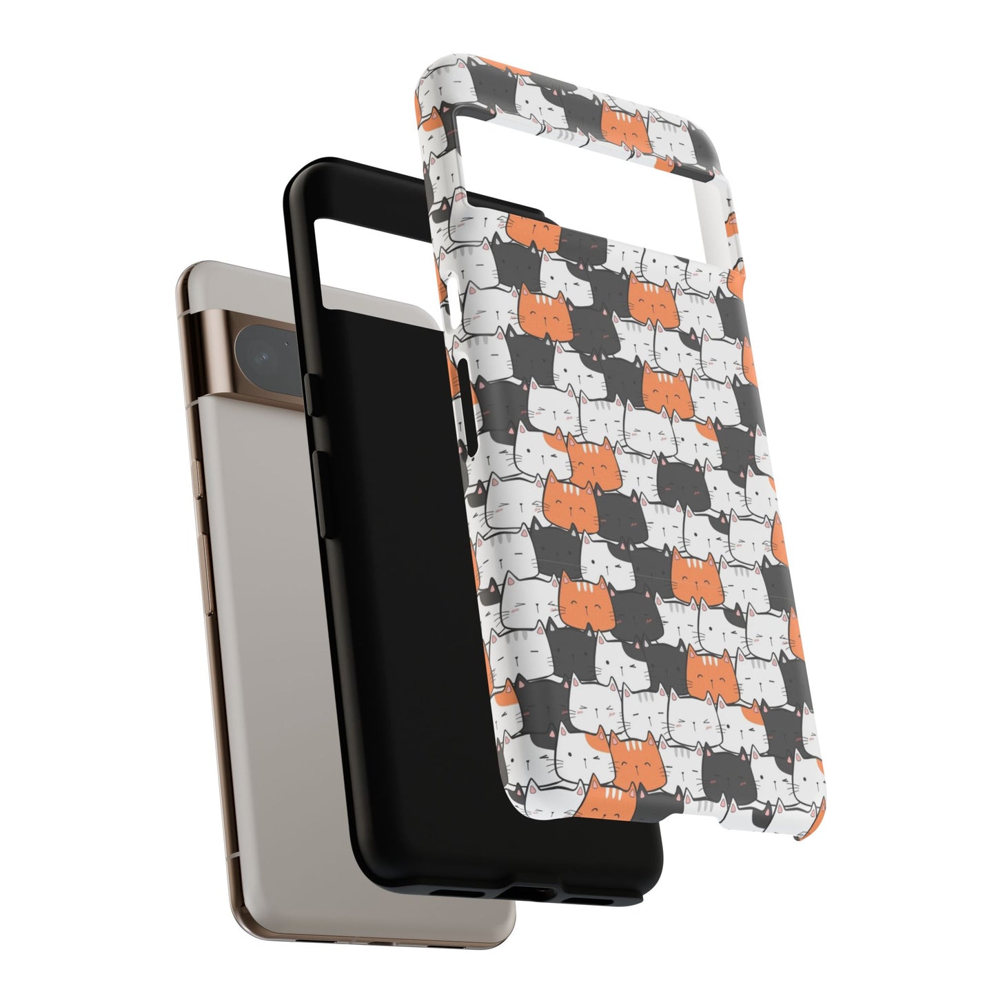 Durable Tough Phone Case, Cute and Stylish Glossy Finish, Trendy Design for Smartphone Protection
