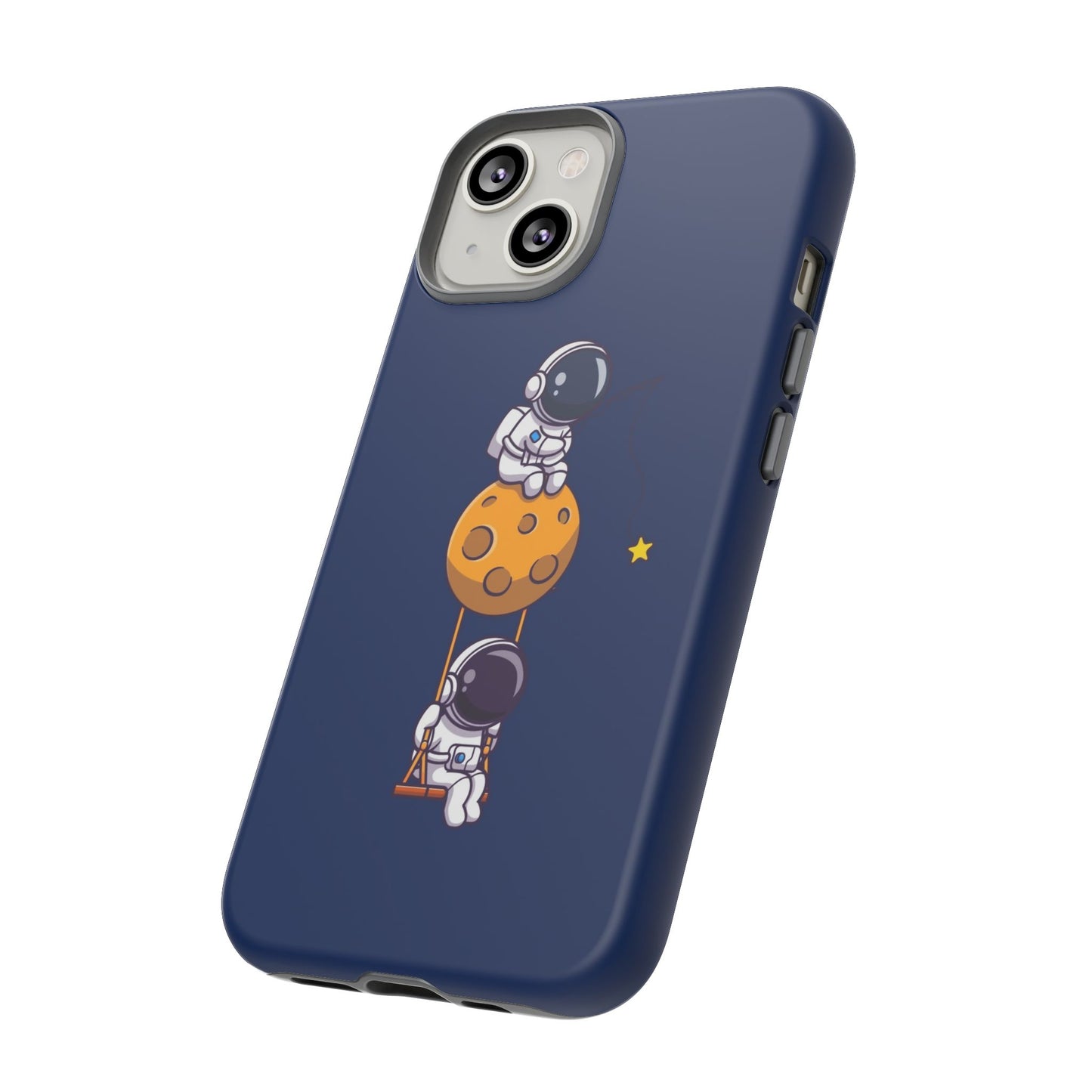 Astronaut Adventure Phone Case - Galaxy Design with Space Explorers