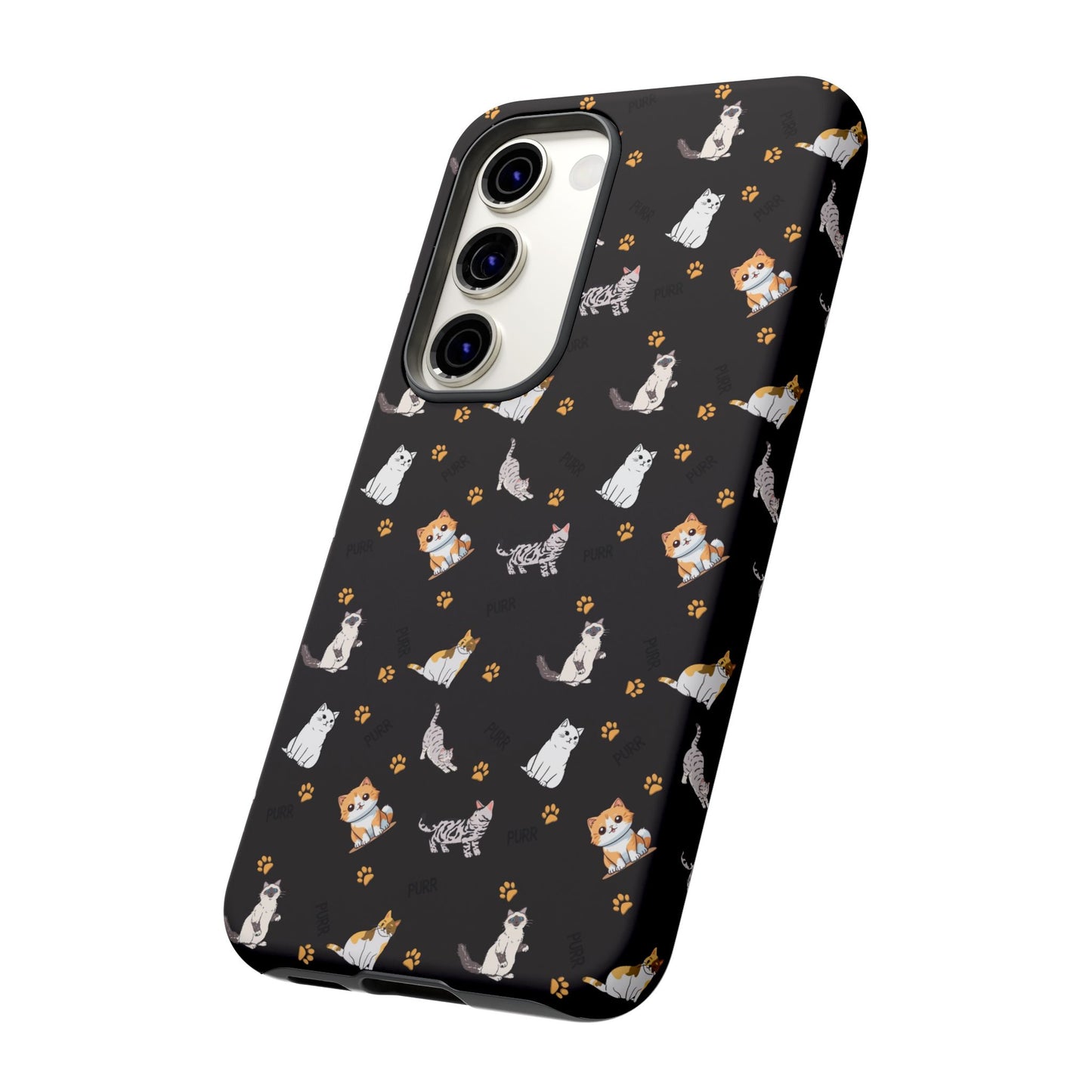 Durable Tough Phone Case, Stylish Glossy Finish, Trendy Cute Design, Everyday Protection for Smartphones