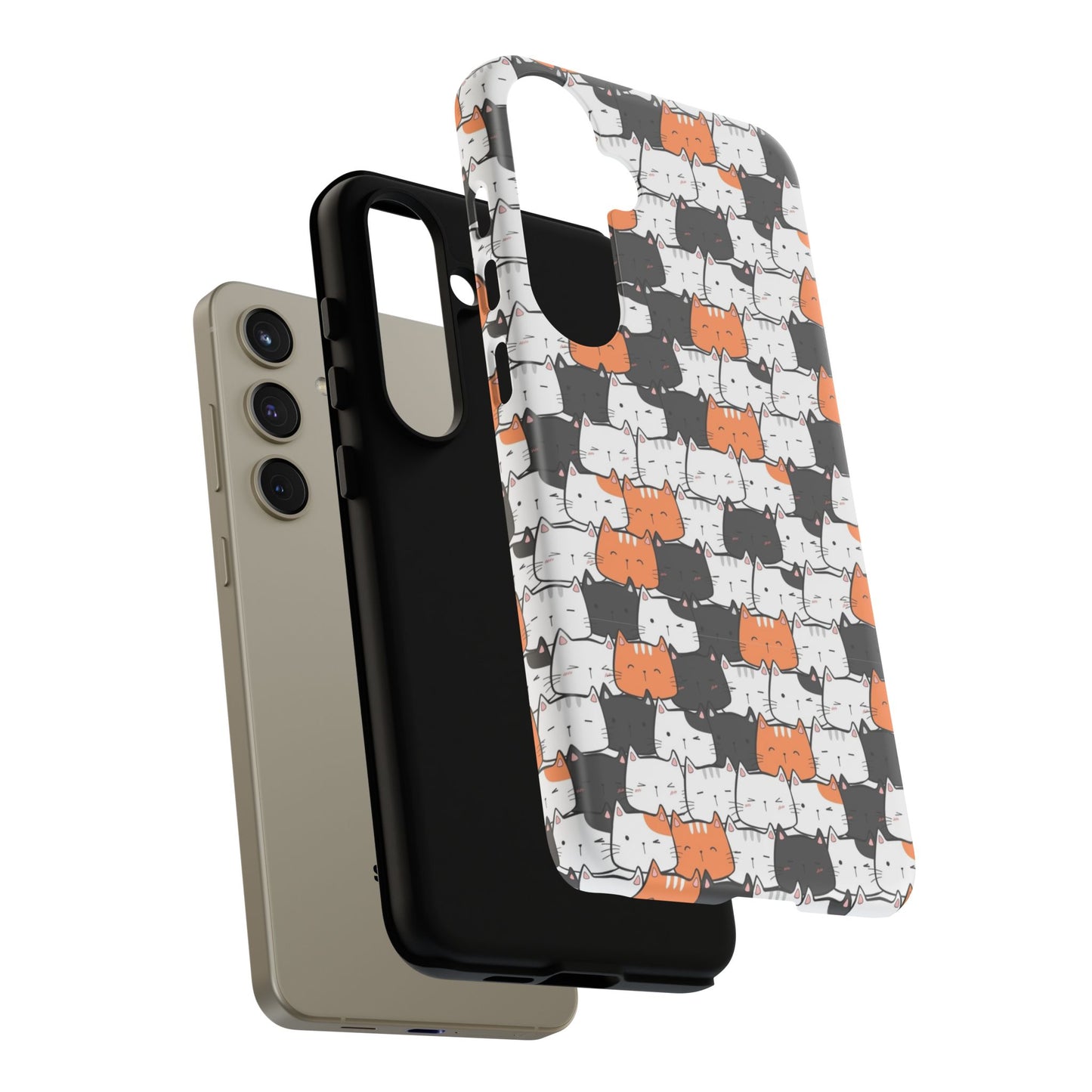 Durable Tough Phone Case, Cute and Stylish Glossy Finish, Trendy Design for Smartphone Protection