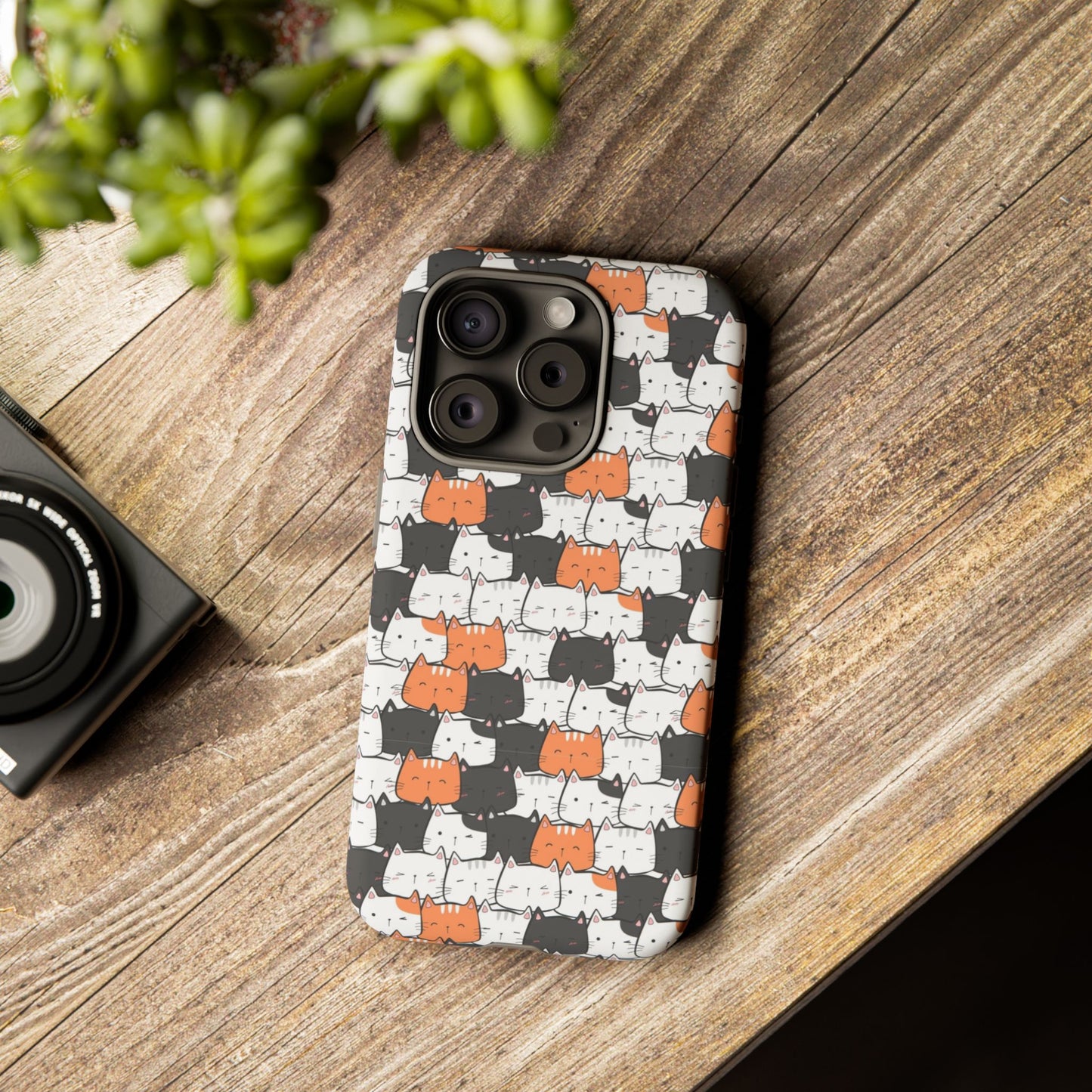 Durable Tough Phone Case, Cute and Stylish Glossy Finish, Trendy Design for Smartphone Protection