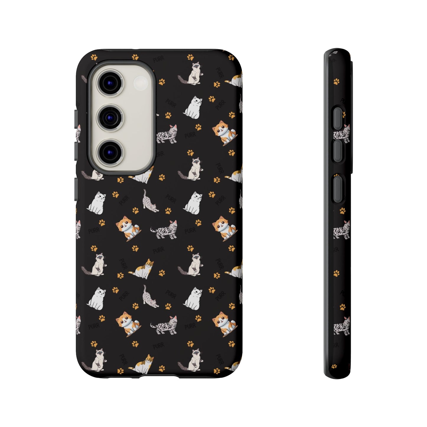Durable Tough Phone Case, Stylish Glossy Finish, Trendy Cute Design, Everyday Protection for Smartphones