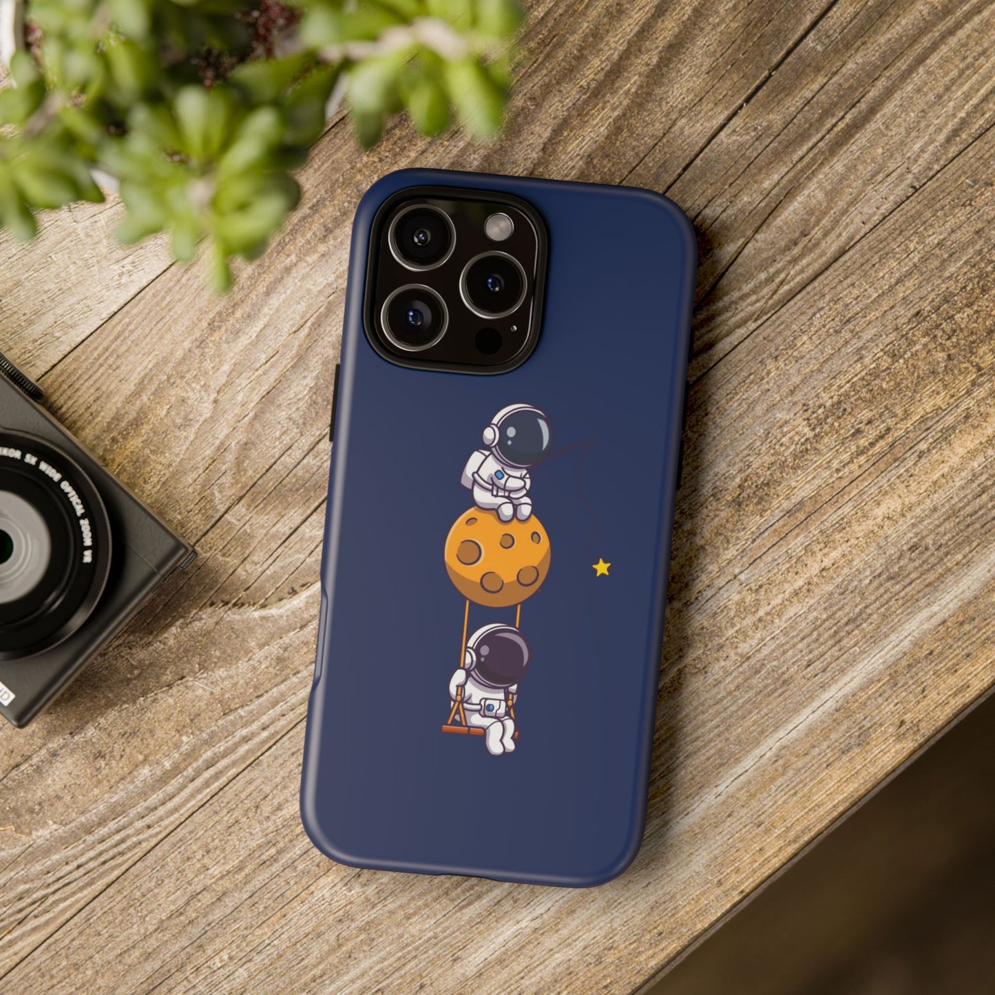 Astronaut Adventure Phone Case - Galaxy Design with Space Explorers