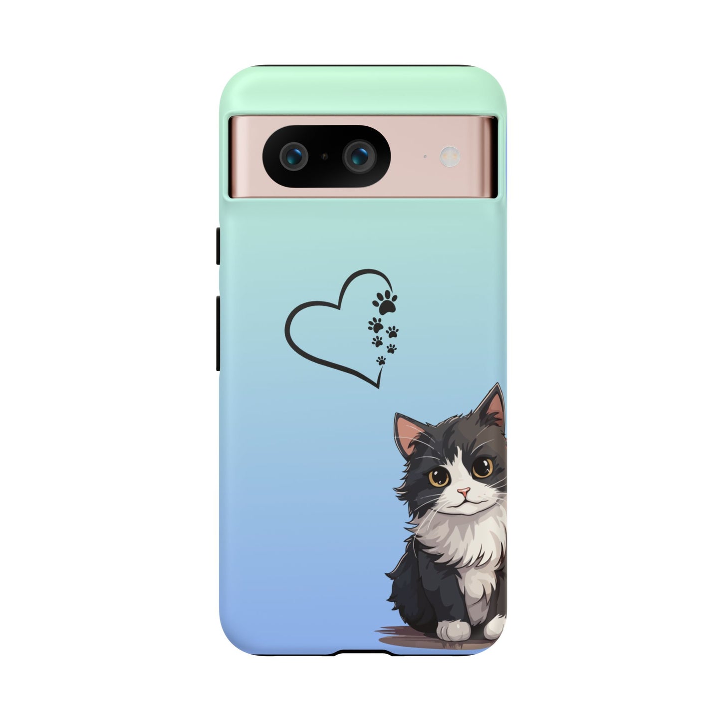 Tough Phone Case, Cute and Stylish Glossy Finish, Trendy Durable Design, Smartphone Protection