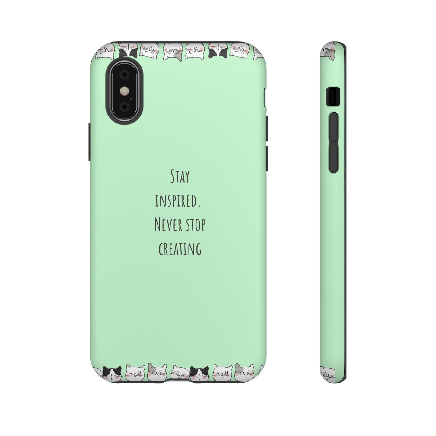 Tough Phone Case, Trendy Durable Glossy Finish, Stylish and Cute Smartphone Cover for Daily Use