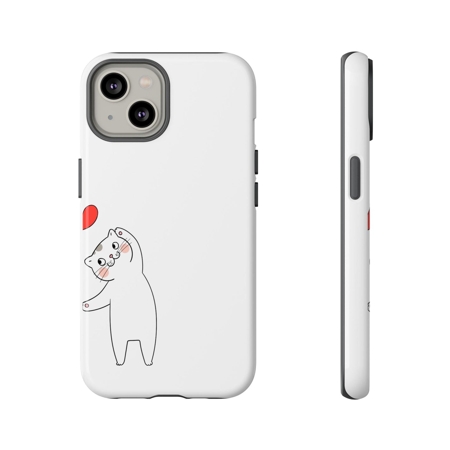 Tough Phone Case, Cute and Stylish Design, Durable Glossy Finish, Trendy Smartphone Protection for Daily Use
