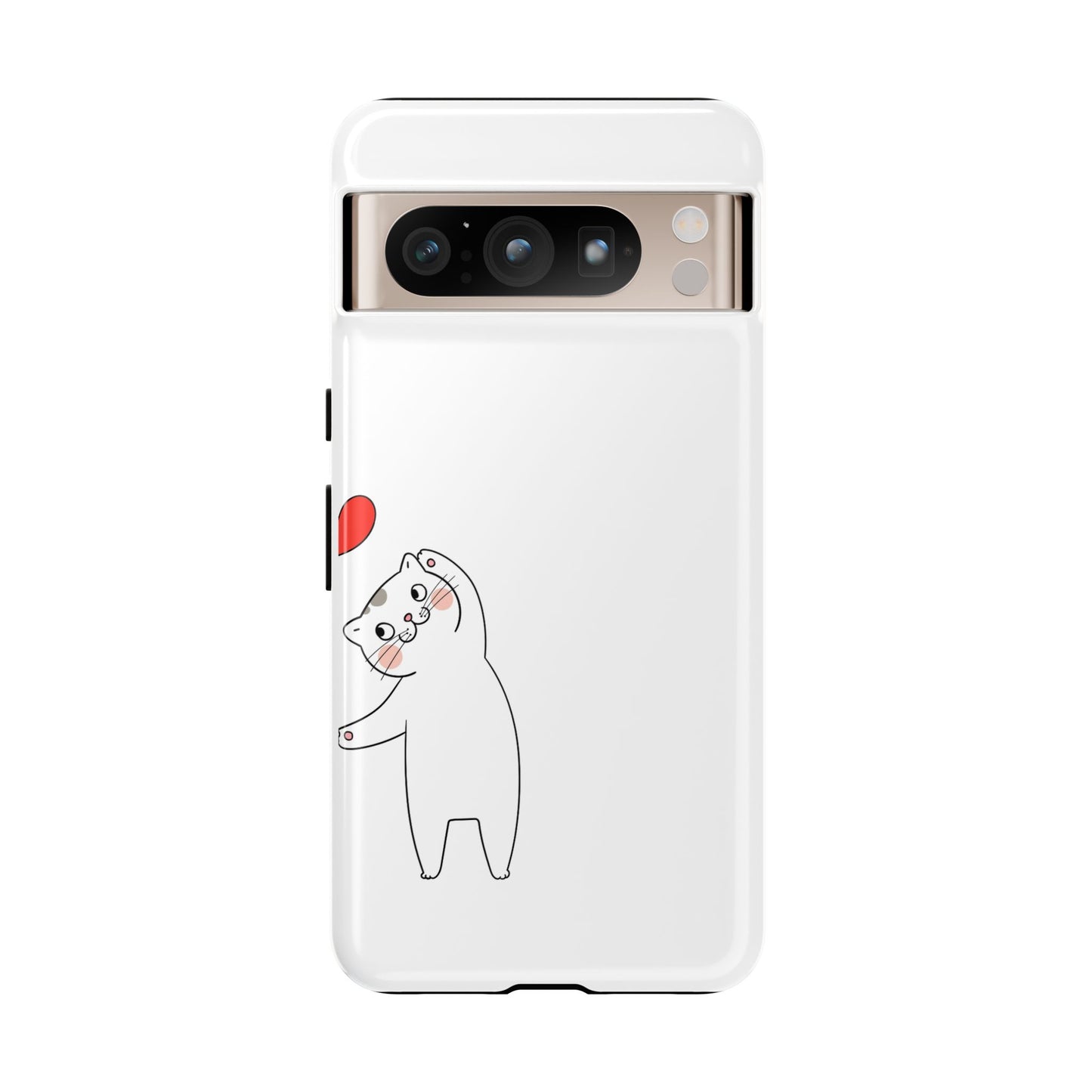 Tough Phone Case, Cute and Stylish Design, Durable Glossy Finish, Trendy Smartphone Protection for Daily Use