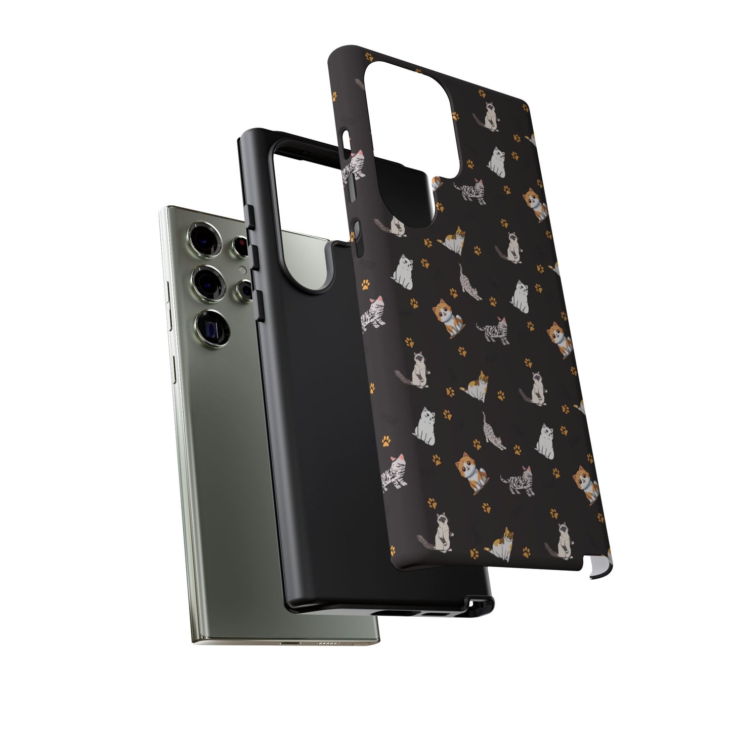 Durable Tough Phone Case, Stylish Glossy Finish, Trendy Cute Design, Everyday Protection for Smartphones