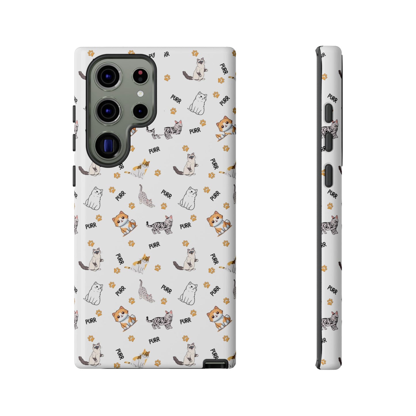 Tough Phone Case, Glossy Finish, Trendy and Cute, Durable Smartphone Protection for Daily Us