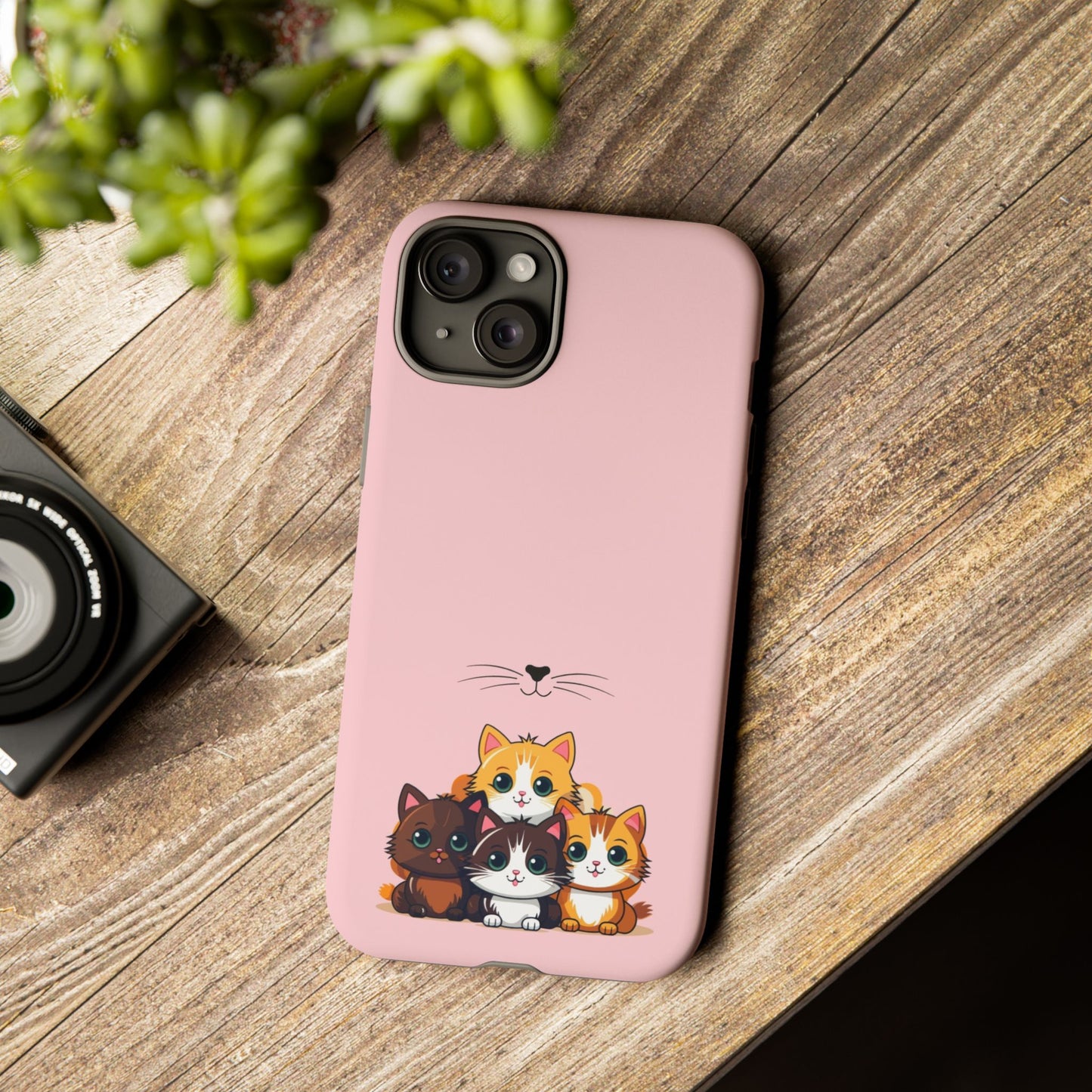 Durable Tough Phone Case, Glossy Stylish Finish, Trendy and Cute Design, Fashionable Everyday Smartphone Cover