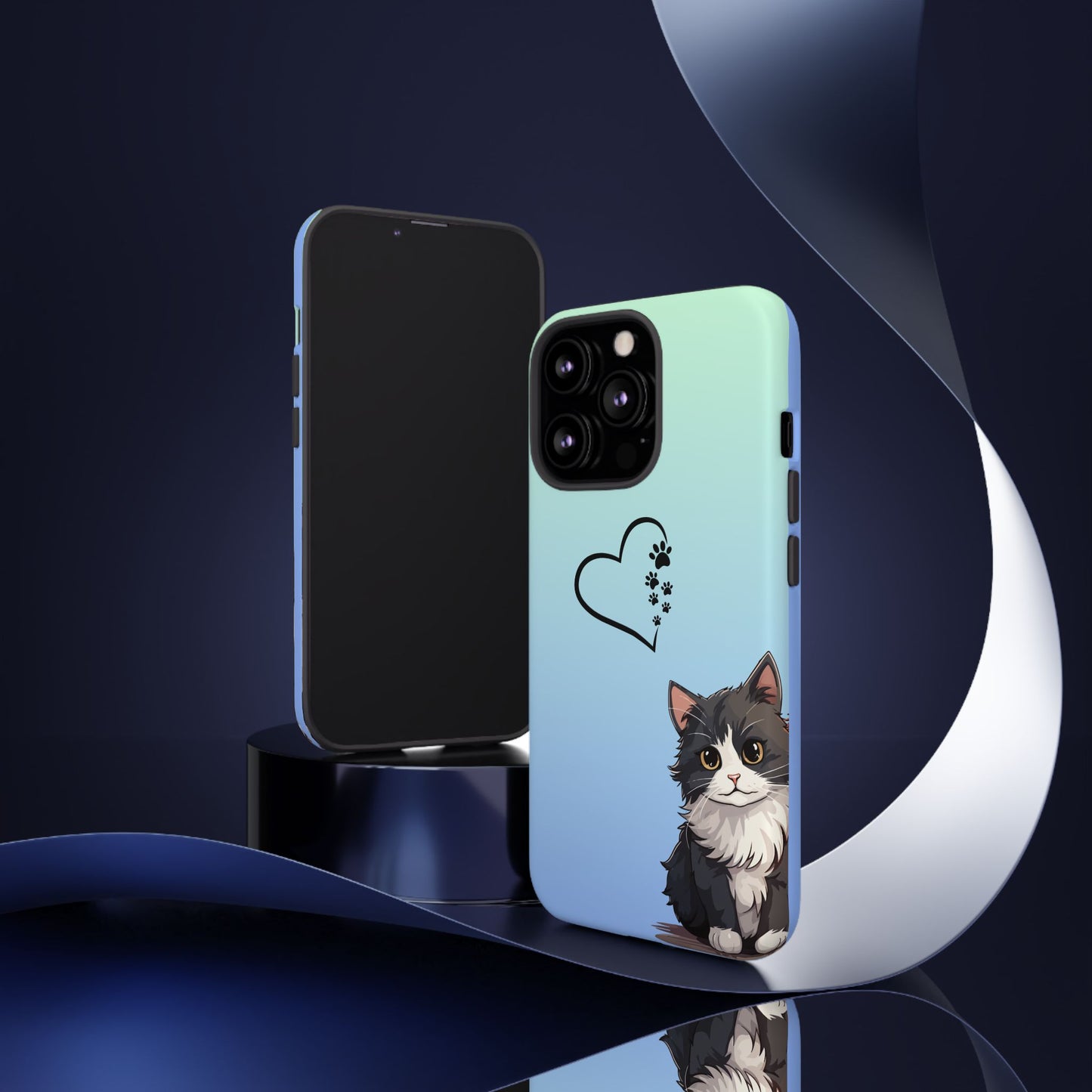 Tough Phone Case, Cute and Stylish Glossy Finish, Trendy Durable Design, Smartphone Protection